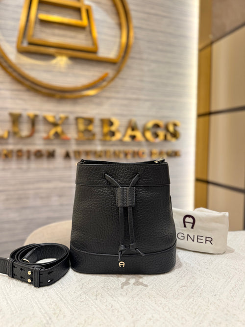 Aigner Bucket Bag Black