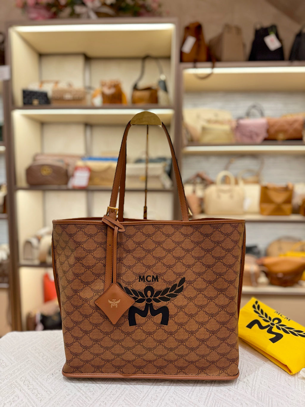 MCM Himmel Tote Bag