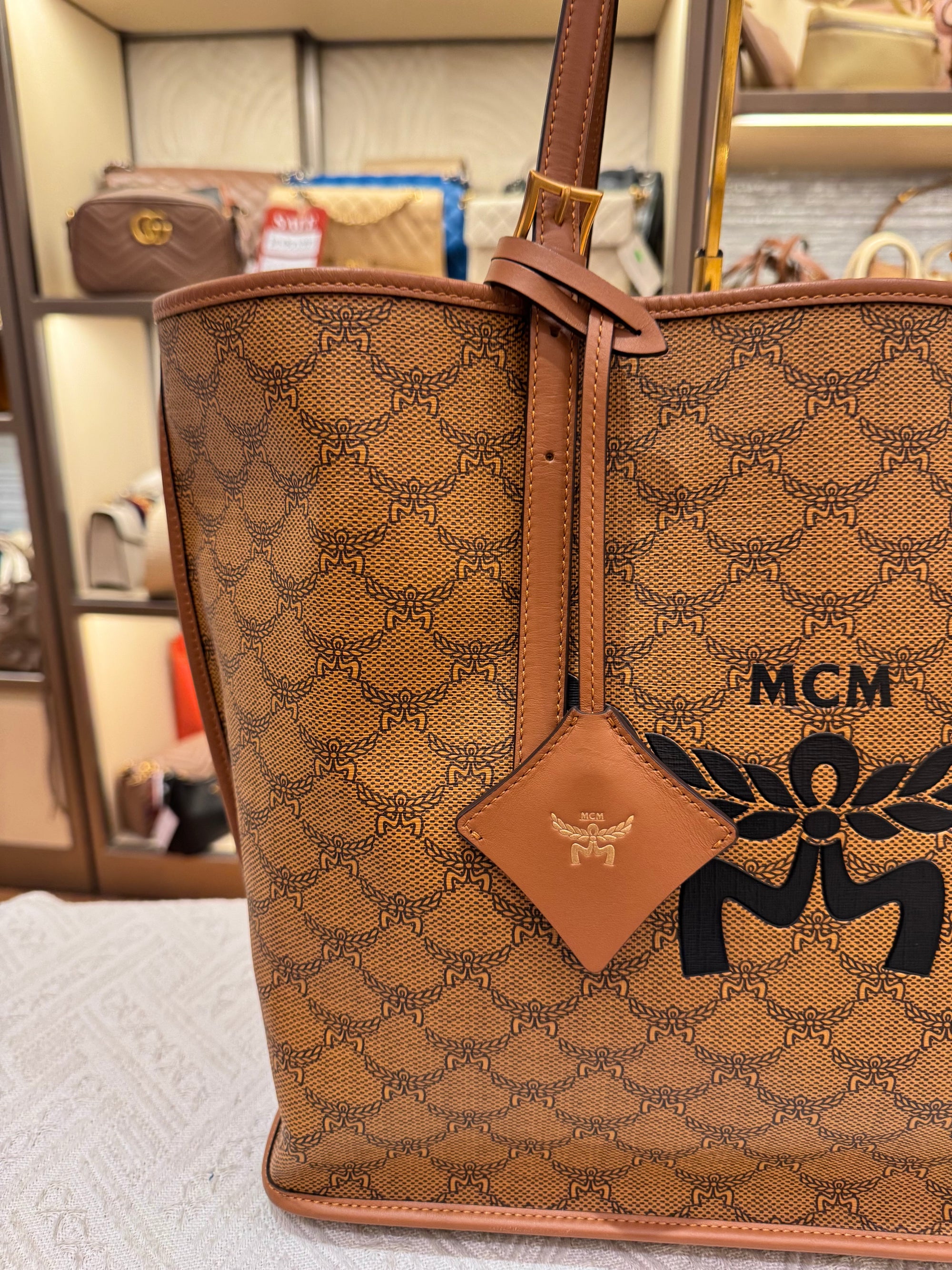MCM Himmel Tote Bag