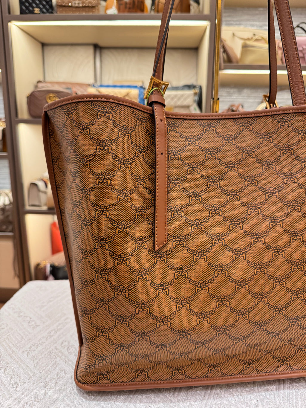 MCM Himmel Tote Bag