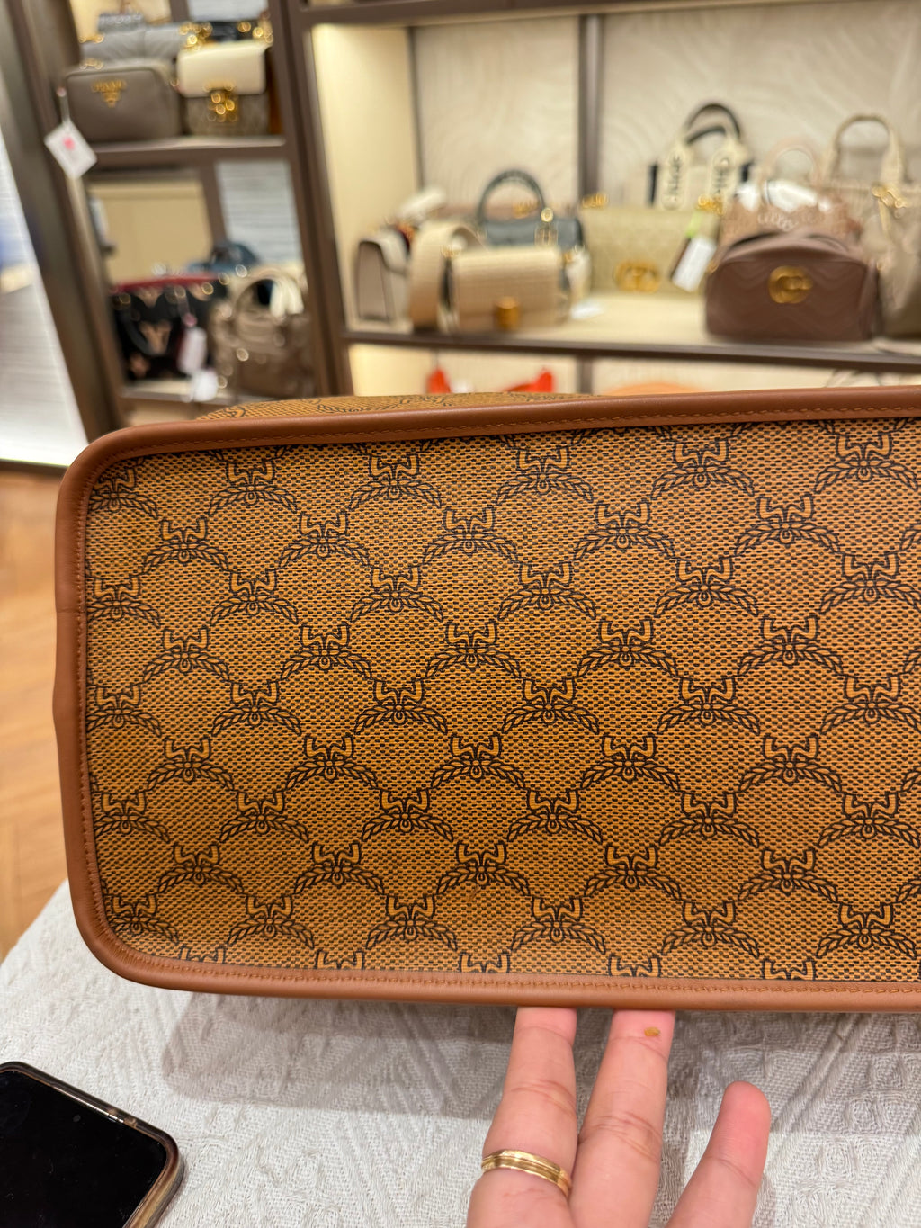 MCM Himmel Tote Bag