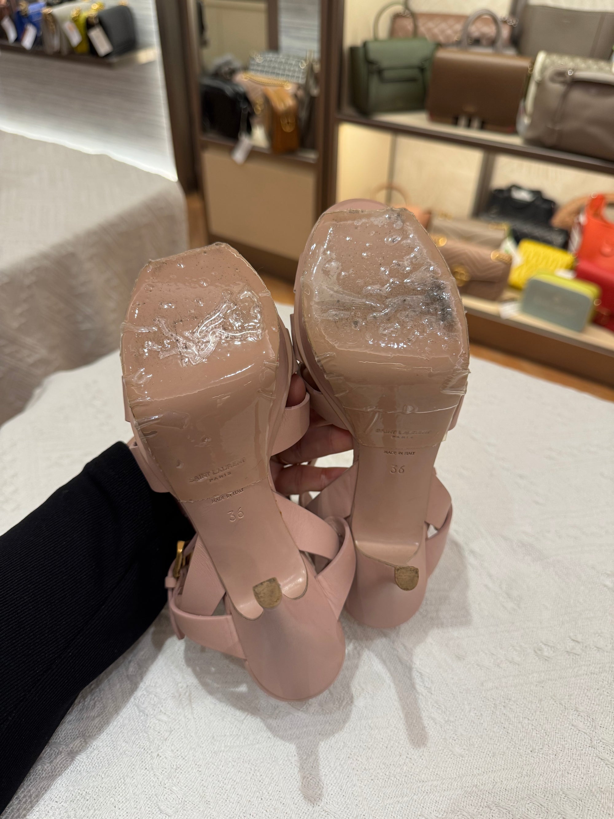 Saint Laurent Tribute Heels
