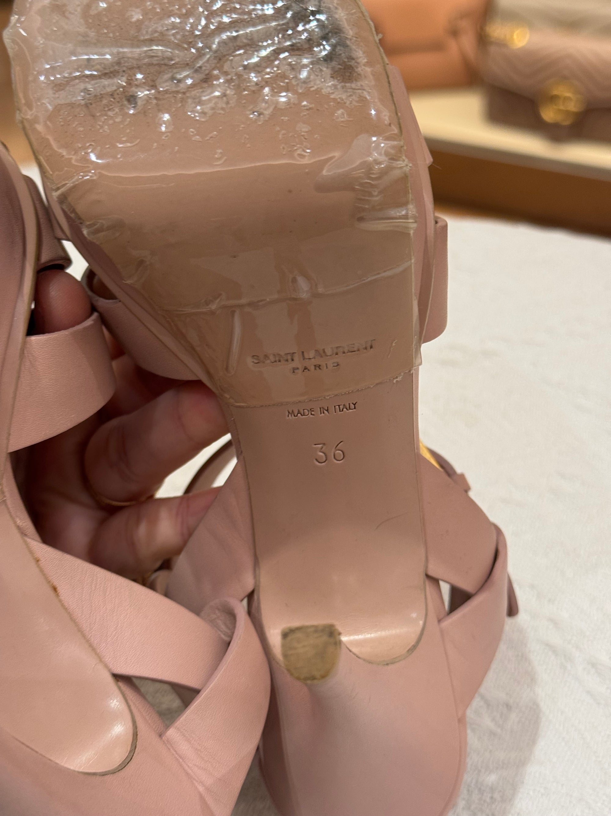 Saint Laurent Tribute Heels