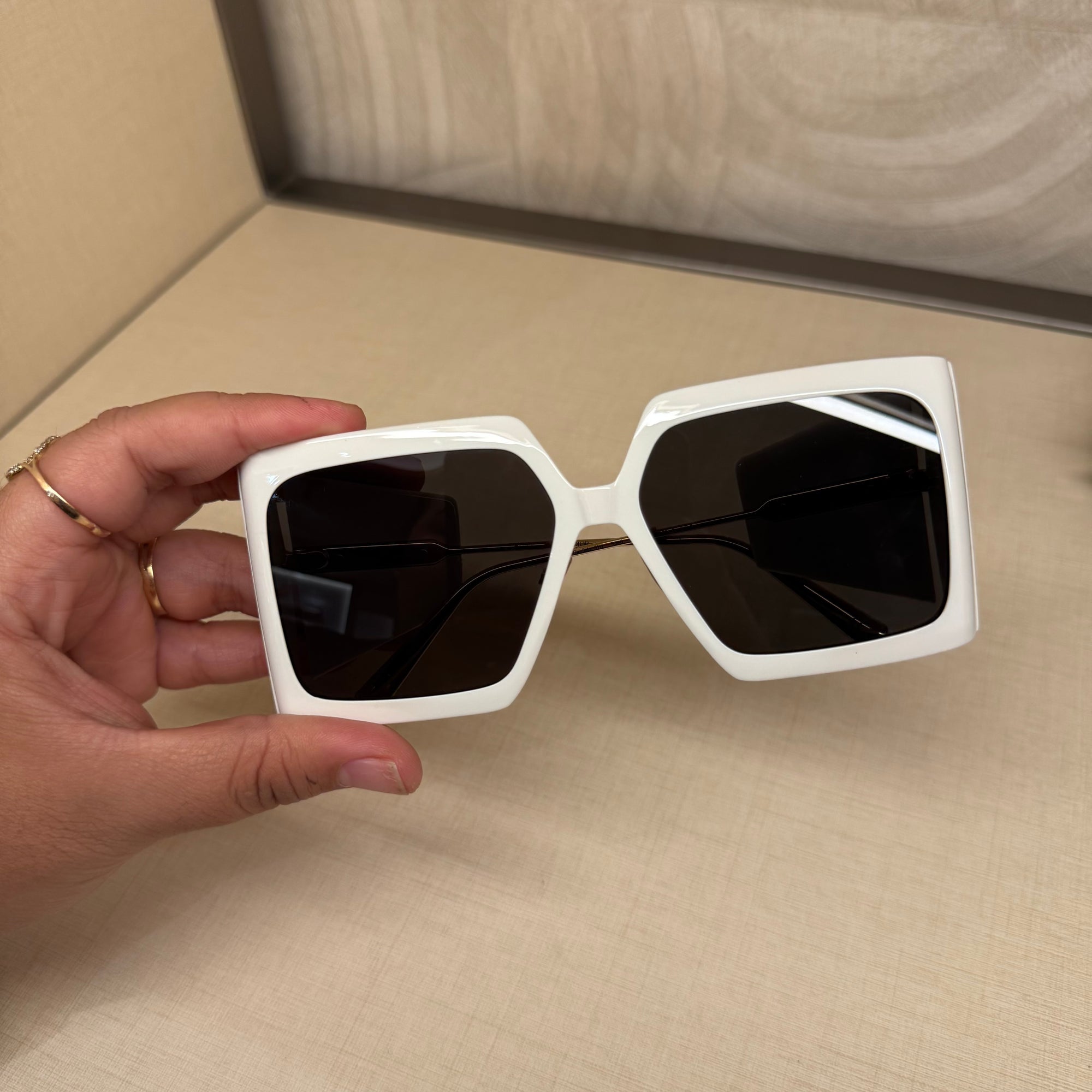 Dior Sunglasses White