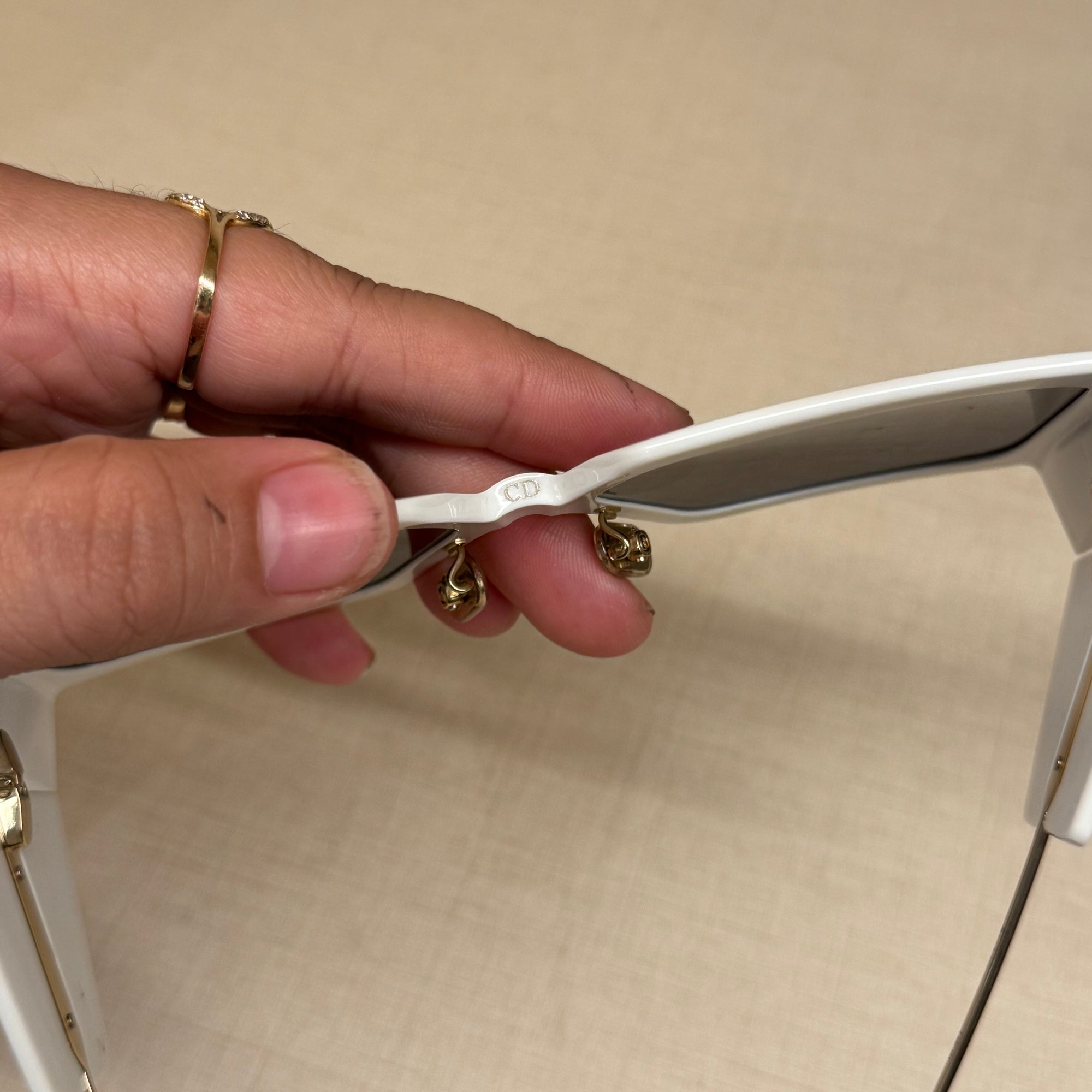 Dior Sunglasses White