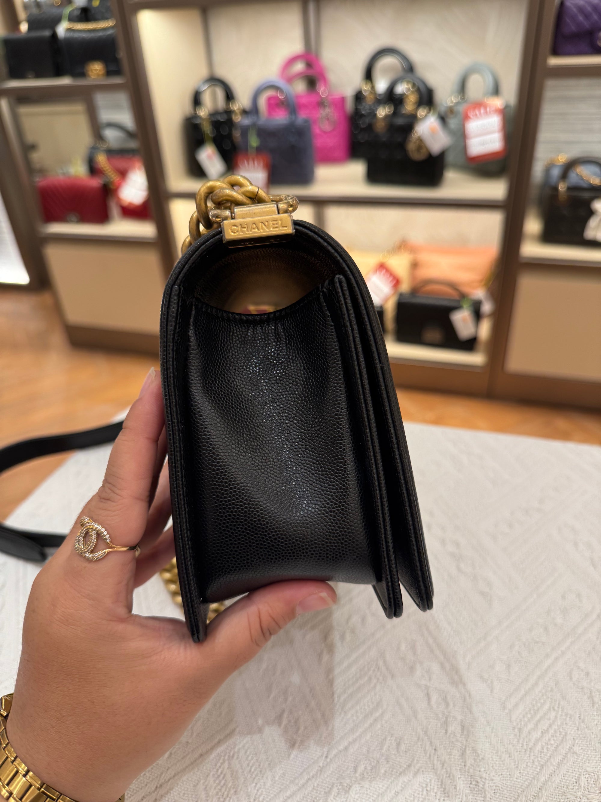 Chanel Boy Medium Black