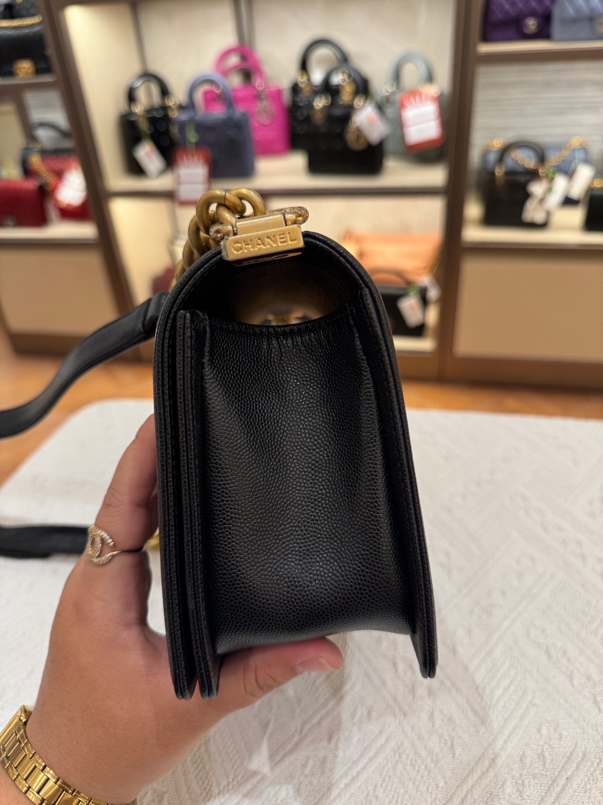 Chanel Boy Medium Black