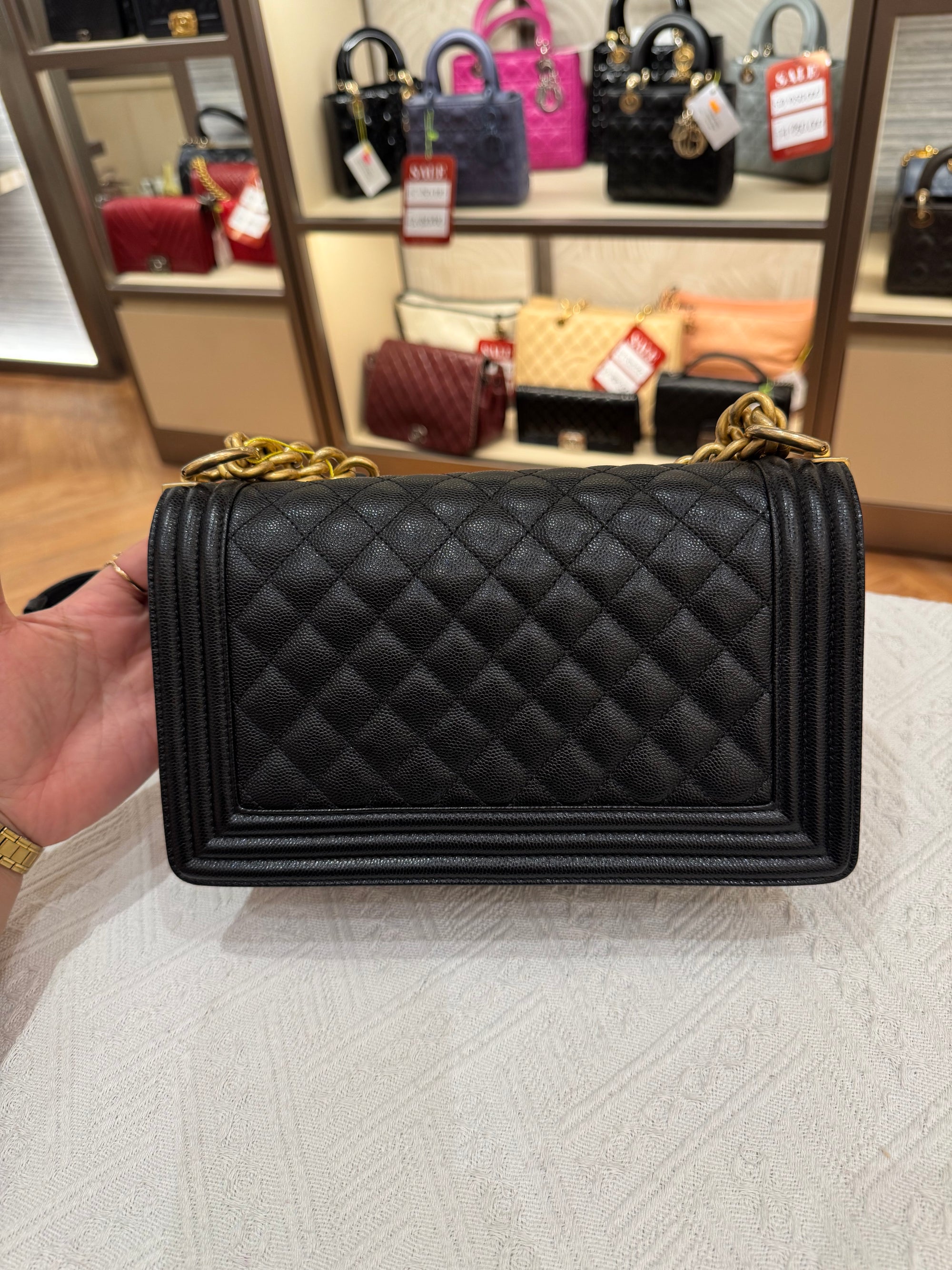 Chanel Boy Medium Black