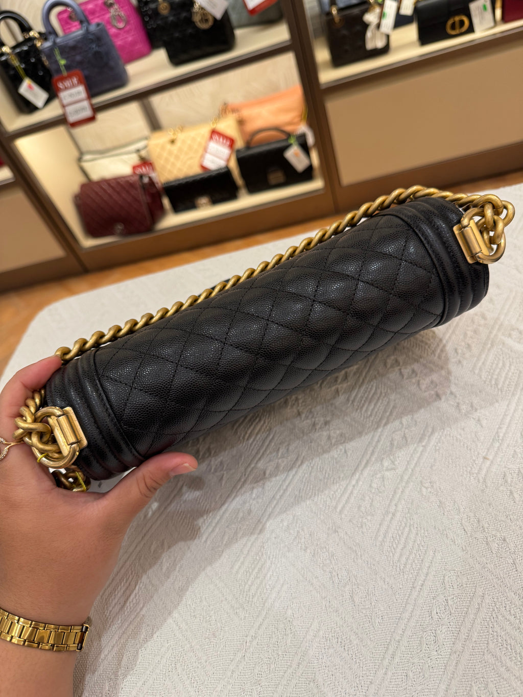 Chanel Boy Medium Black
