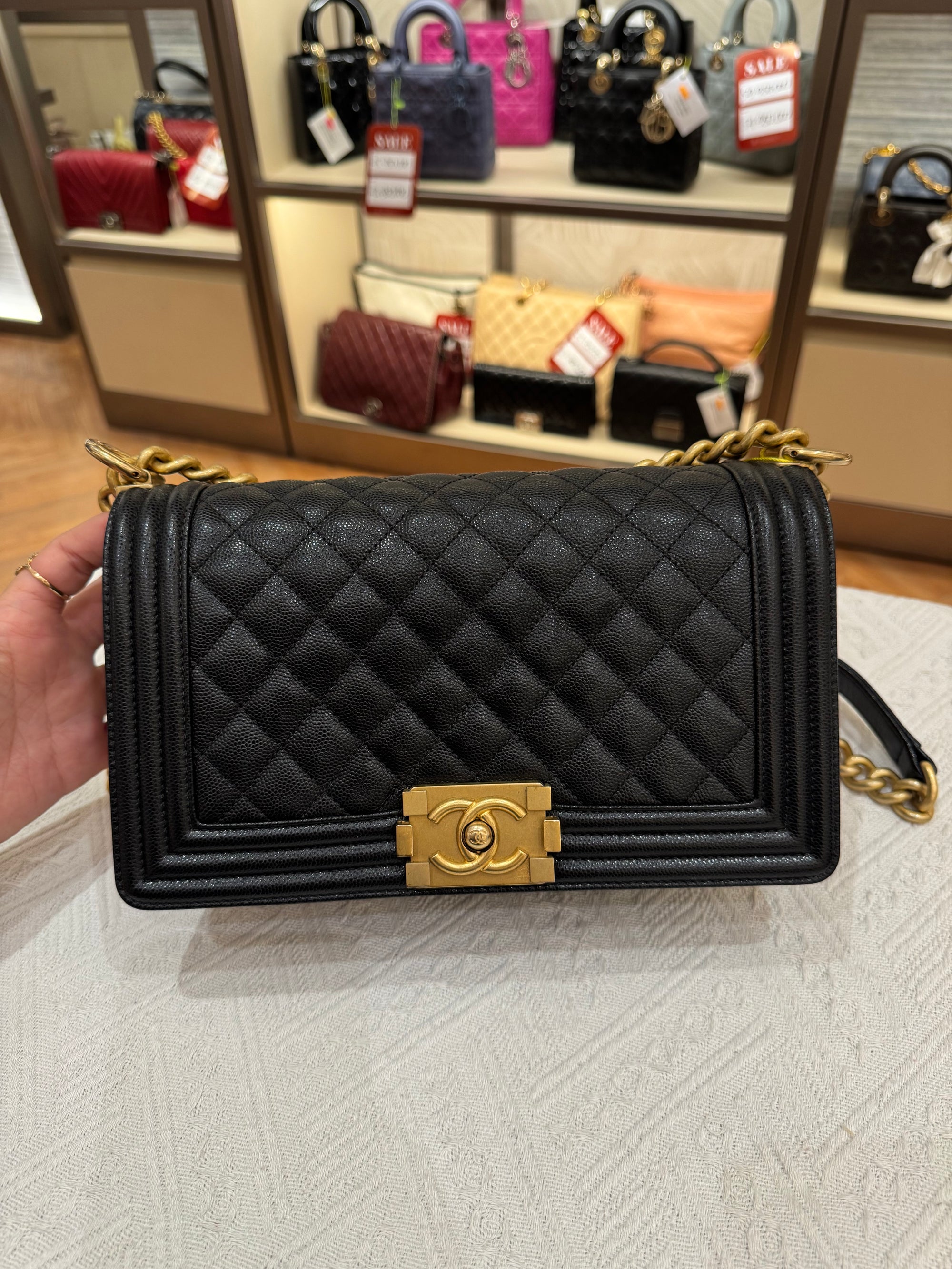 Chanel Boy Medium Black