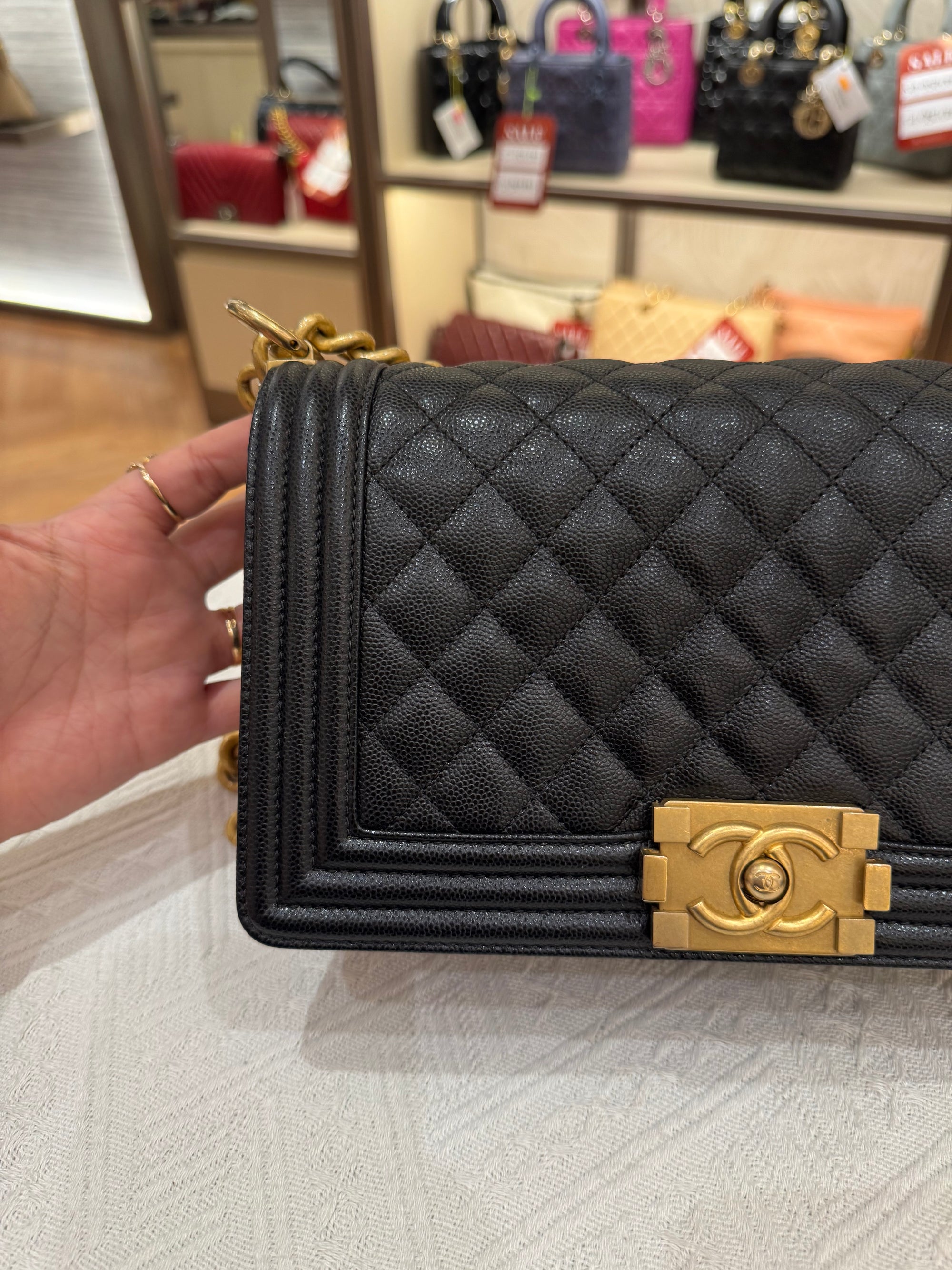 Chanel Boy Medium Black
