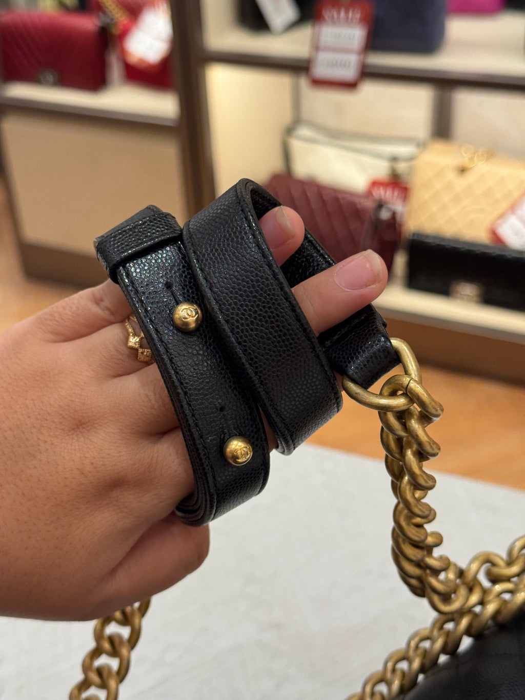Chanel Boy Medium Black