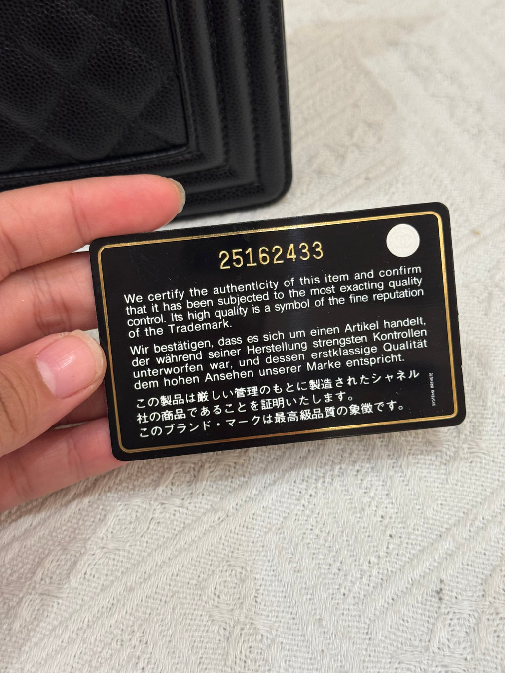 Chanel Boy Medium Black