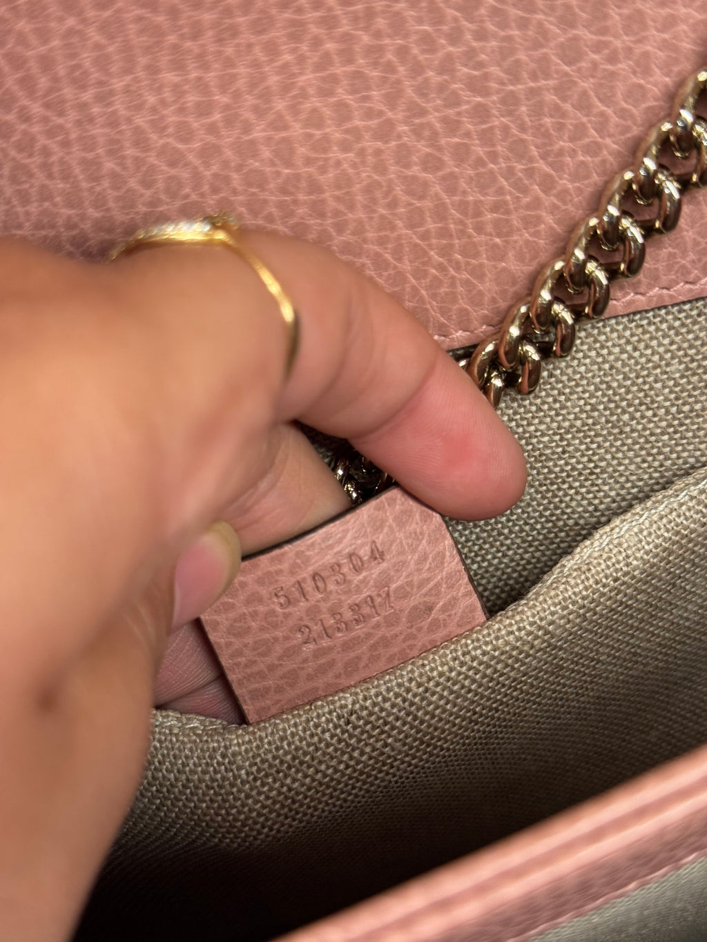 Gucci Interlock Small Pink