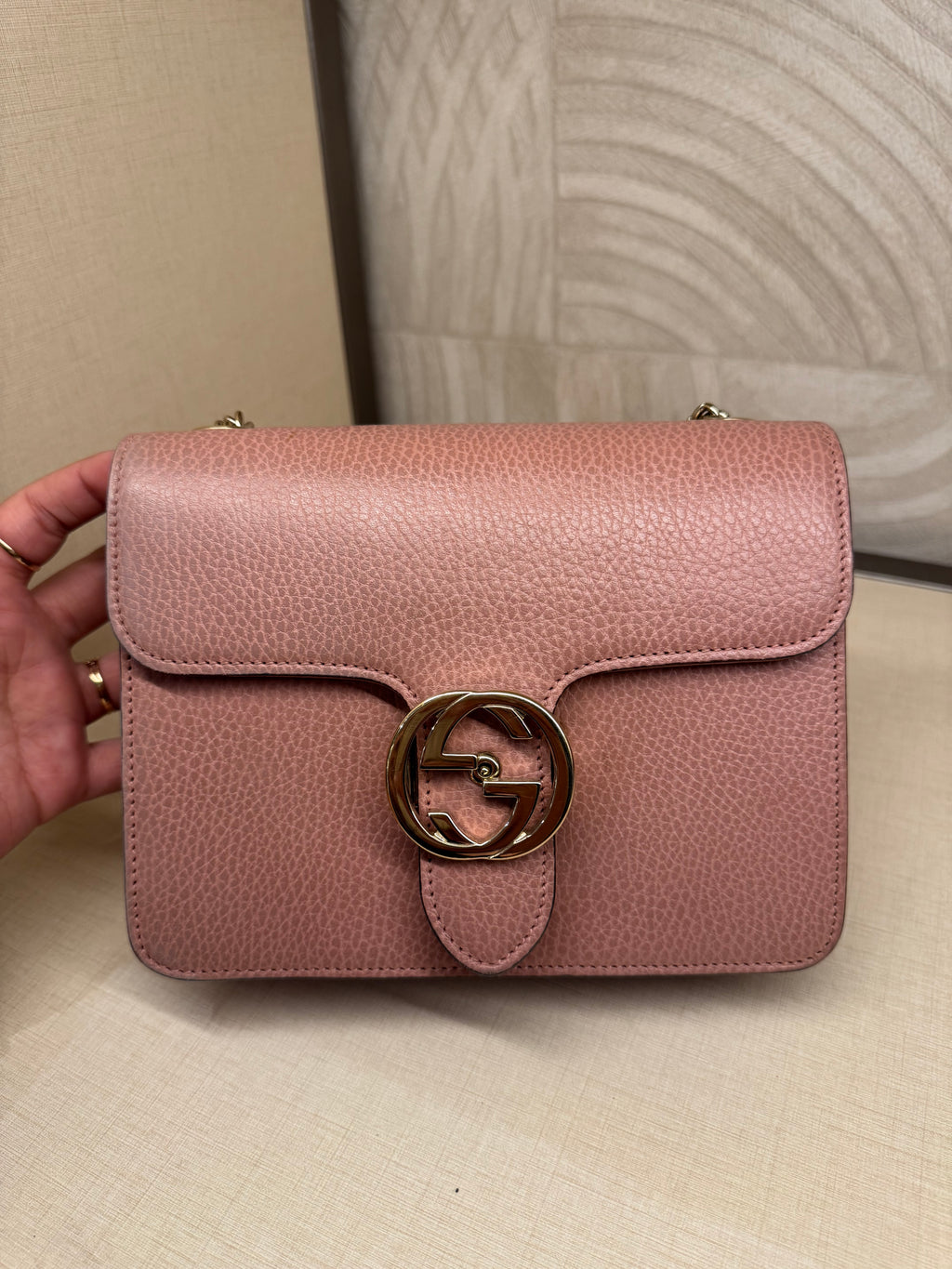 Gucci Interlock Small Pink