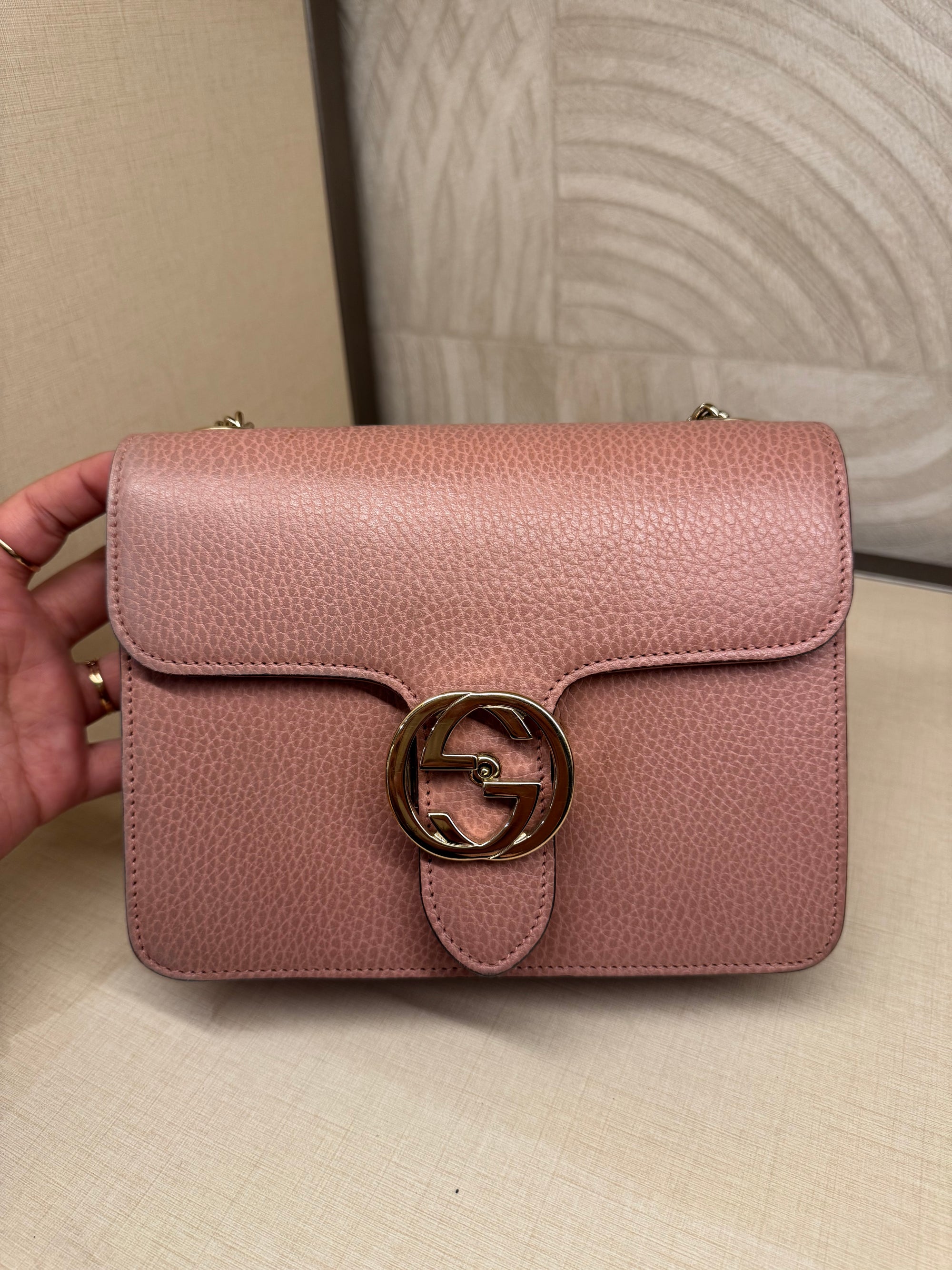 Gucci Interlock Small Pink