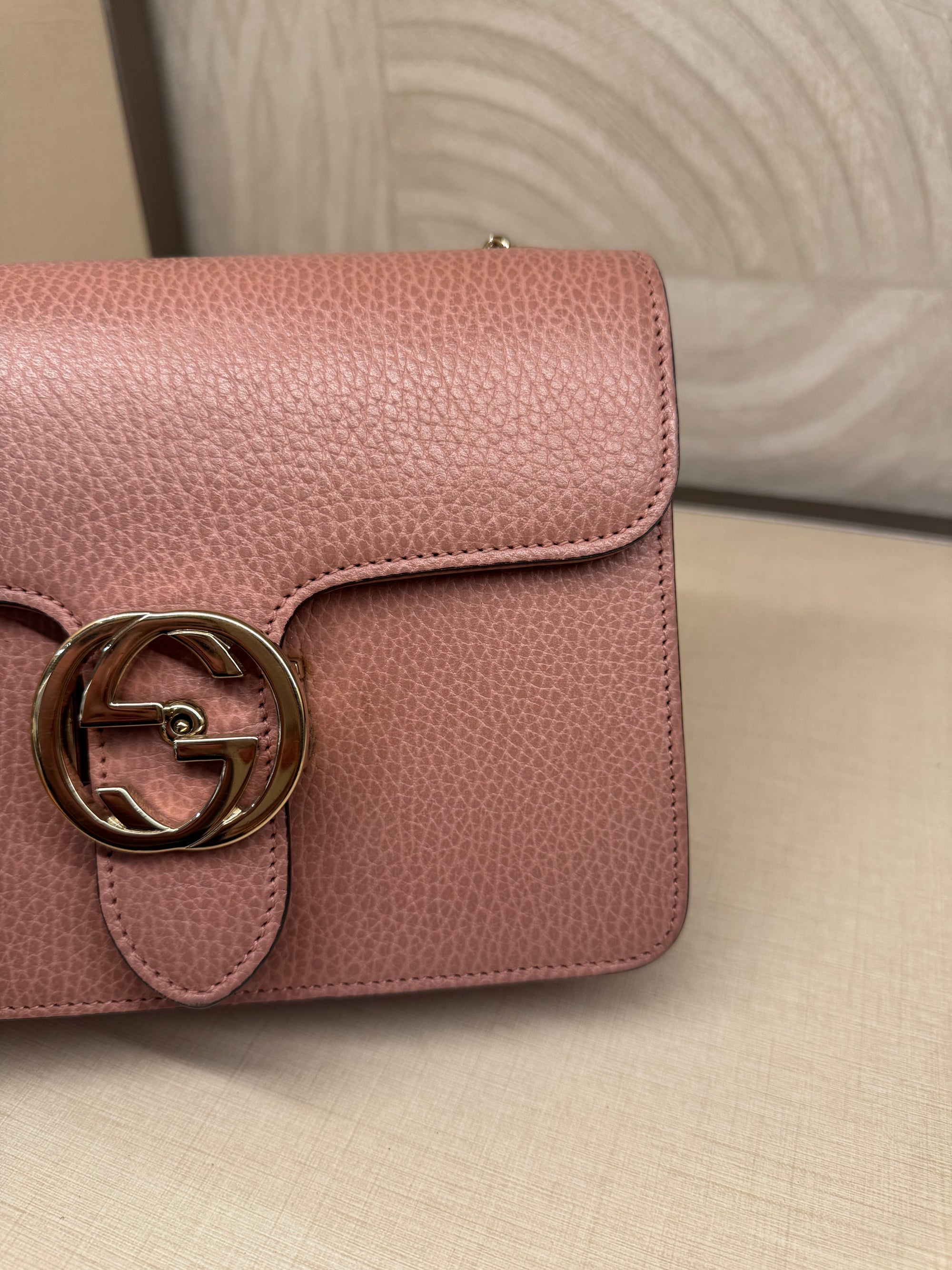 Gucci Interlock Small Pink