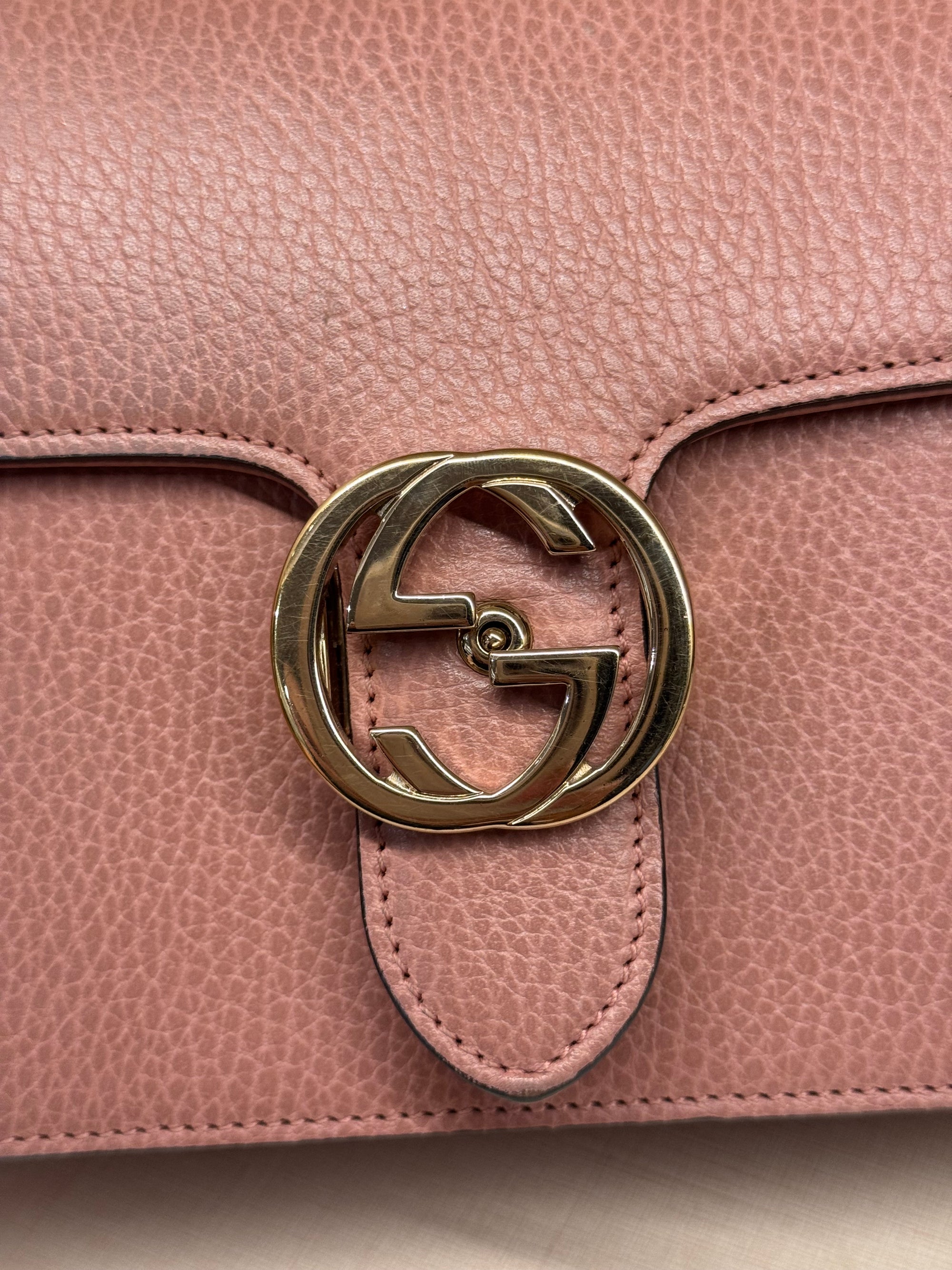 Gucci Interlock Small Pink