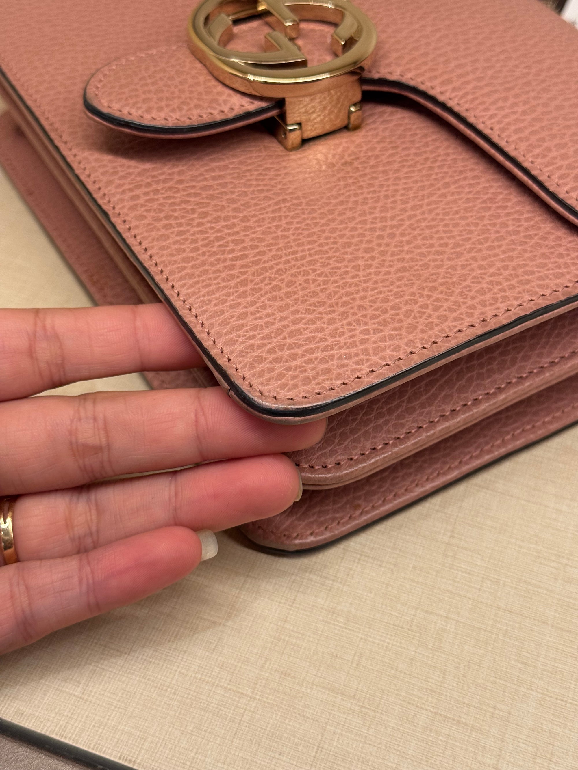 Gucci Interlock Small Pink