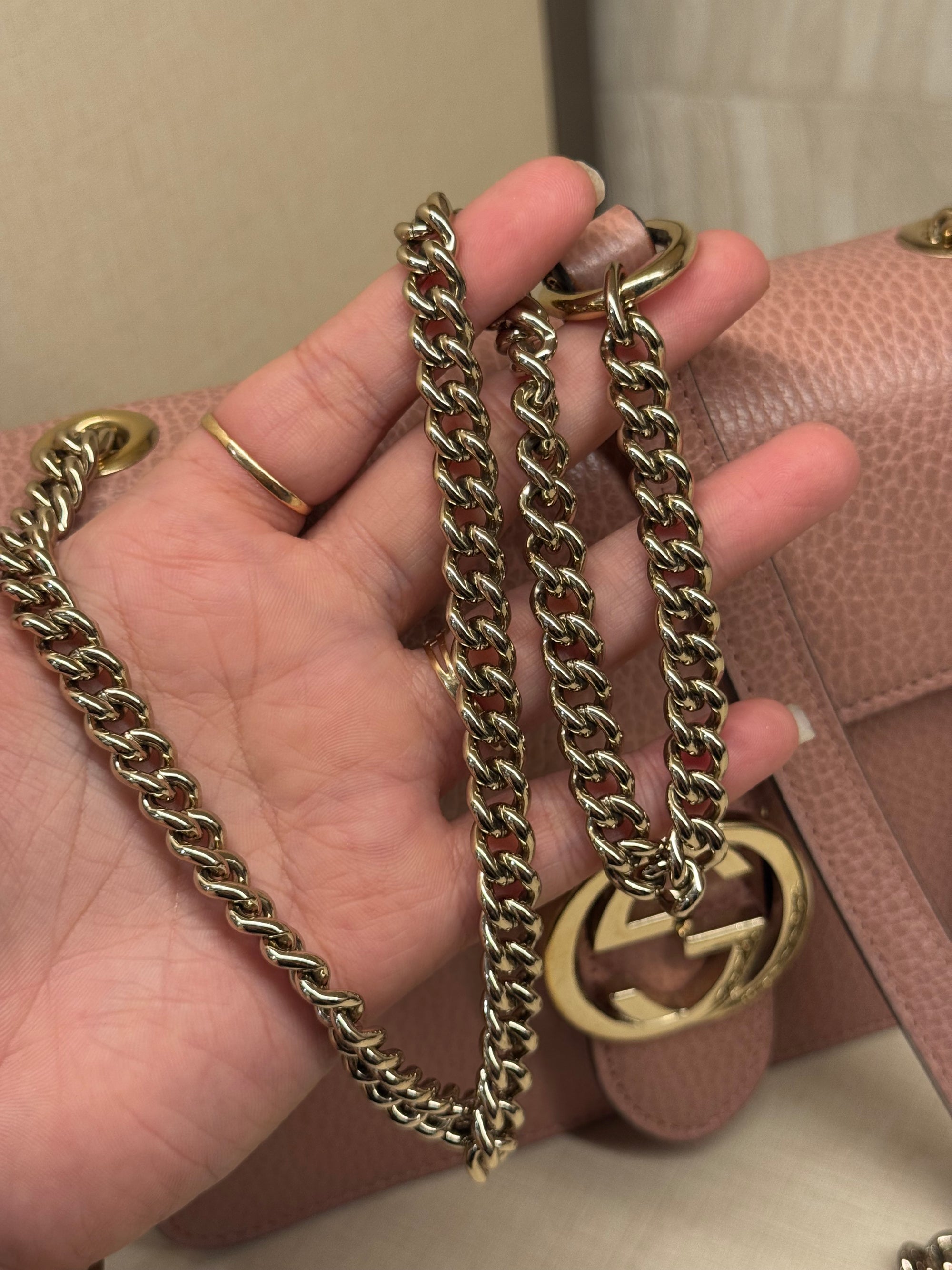 Gucci Interlock Small Pink