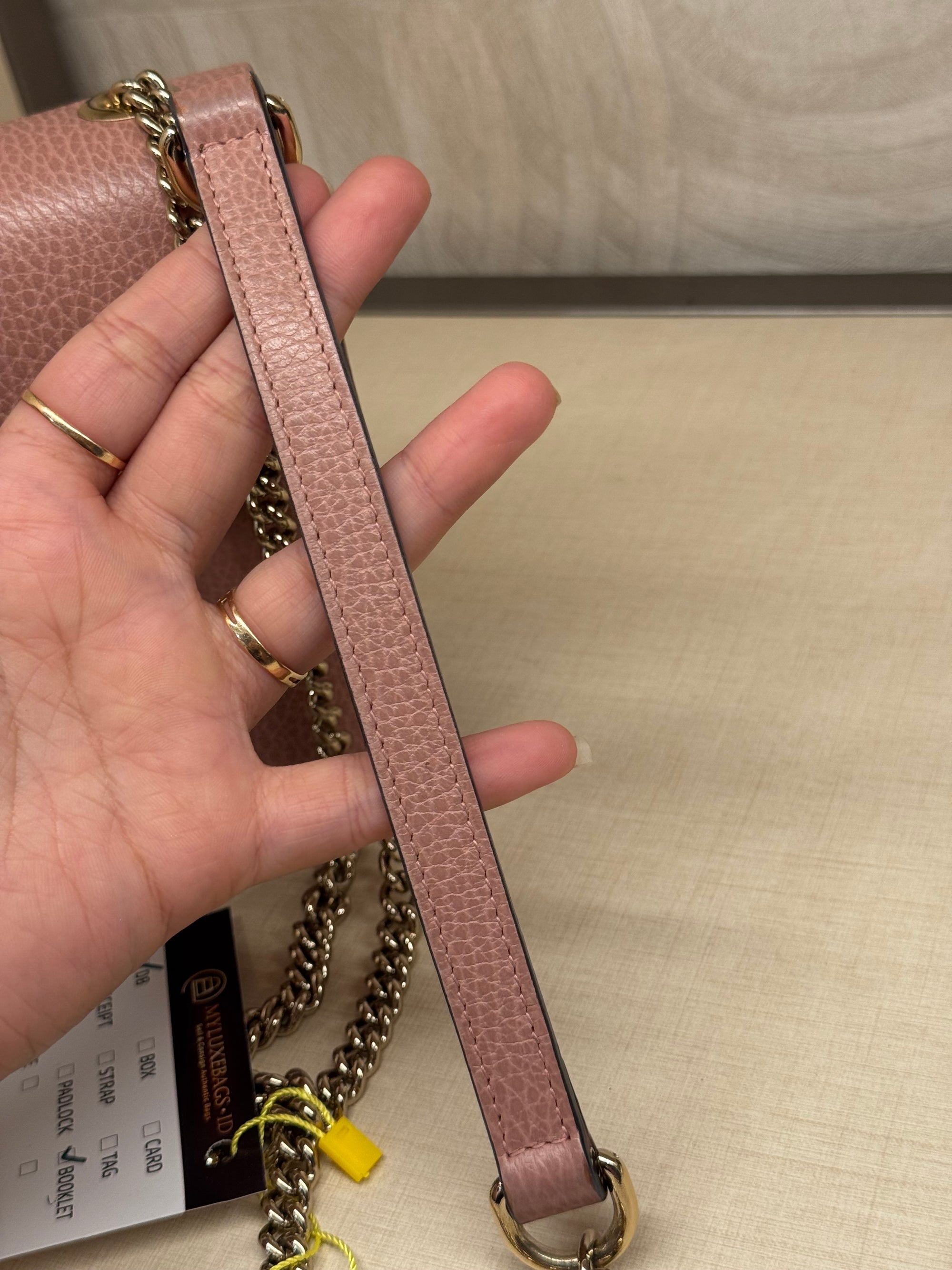 Gucci Interlock Small Pink