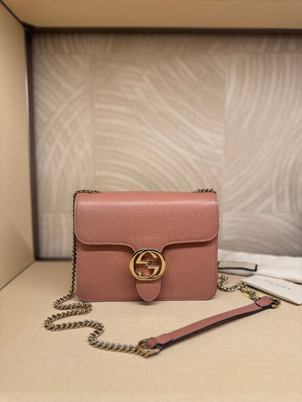 Gucci Interlock Small Pink