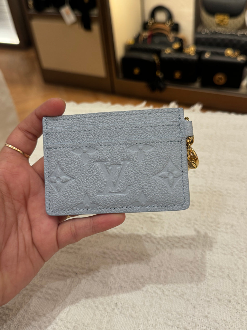 Louis Vuitton Charm Card Holder Empreinte