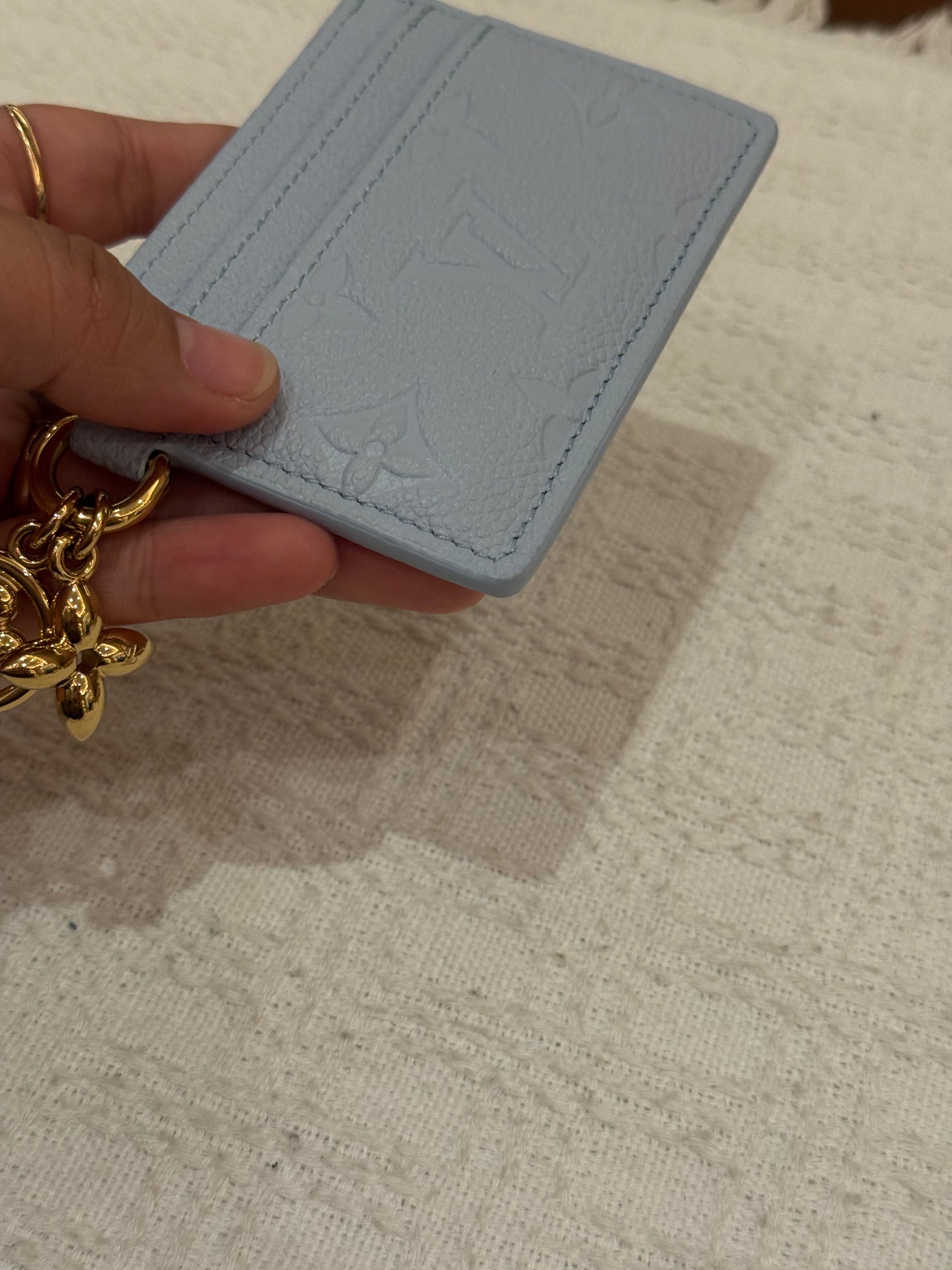 Louis Vuitton Charm Card Holder Empreinte