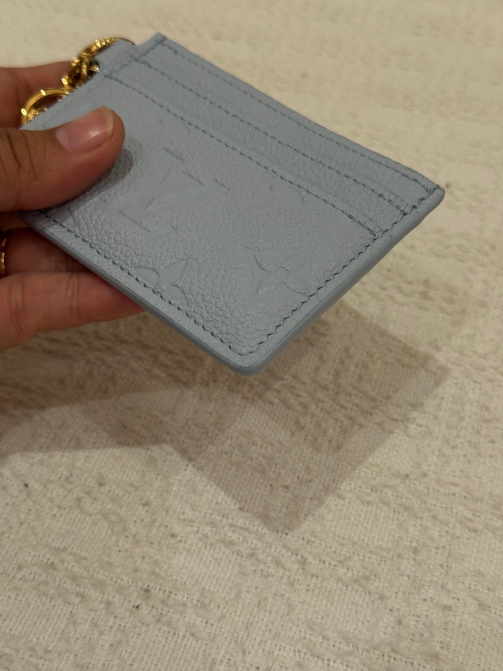 Louis Vuitton Charm Card Holder Empreinte