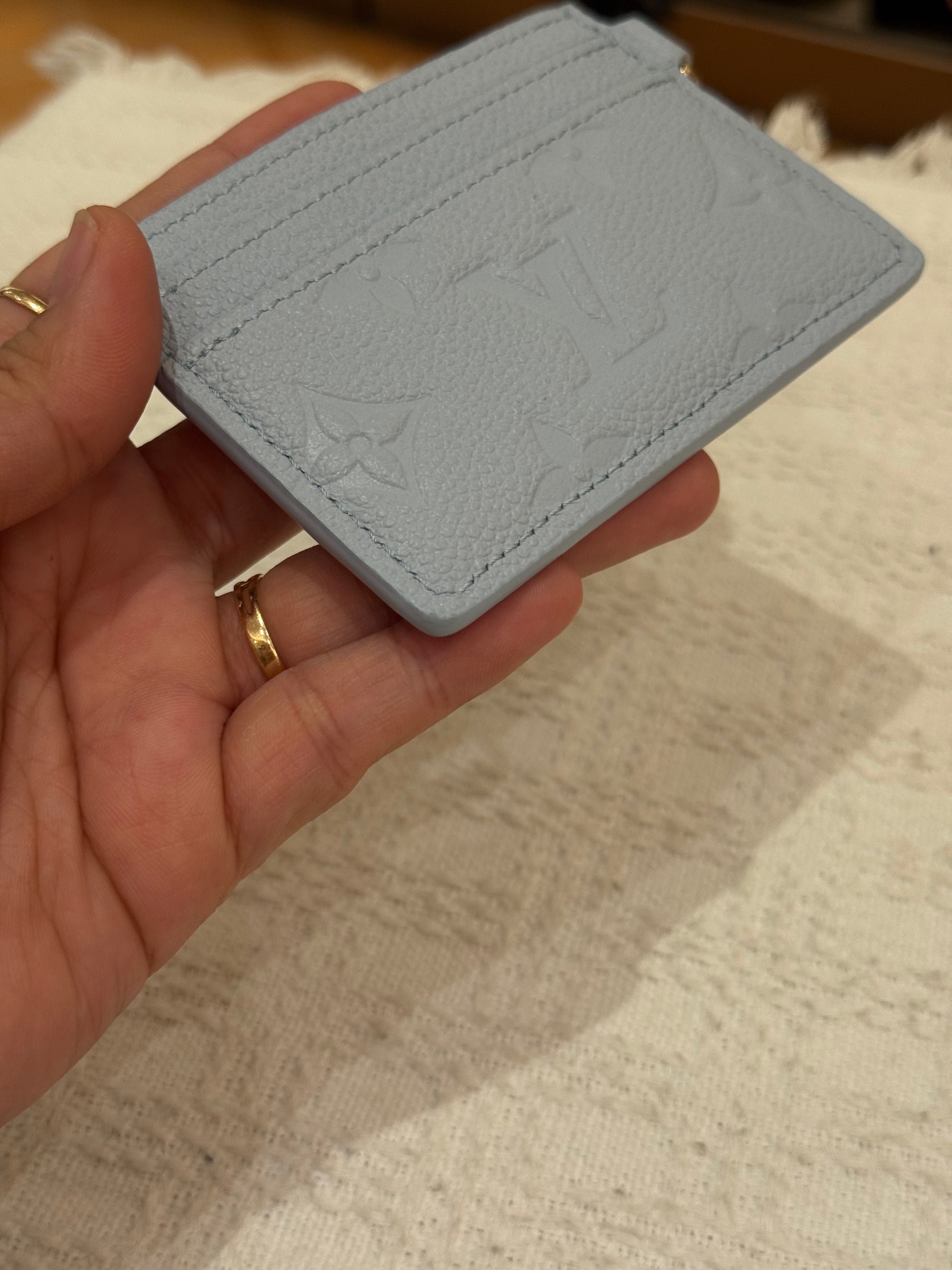 Louis Vuitton Charm Card Holder Empreinte