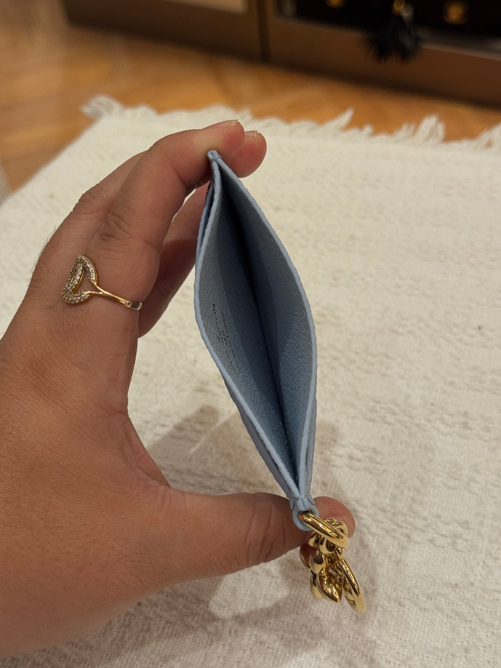 Louis Vuitton Charm Card Holder Empreinte
