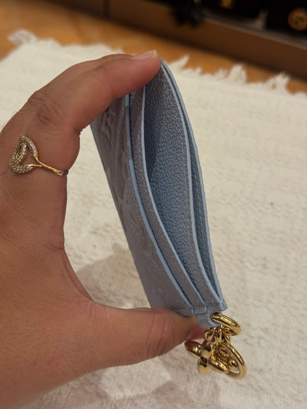 Louis Vuitton Charm Card Holder Empreinte