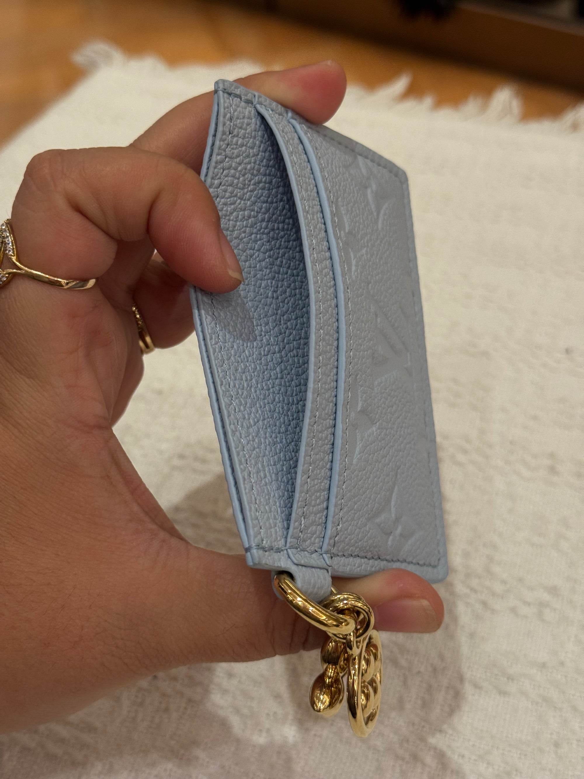 Louis Vuitton Charm Card Holder Empreinte