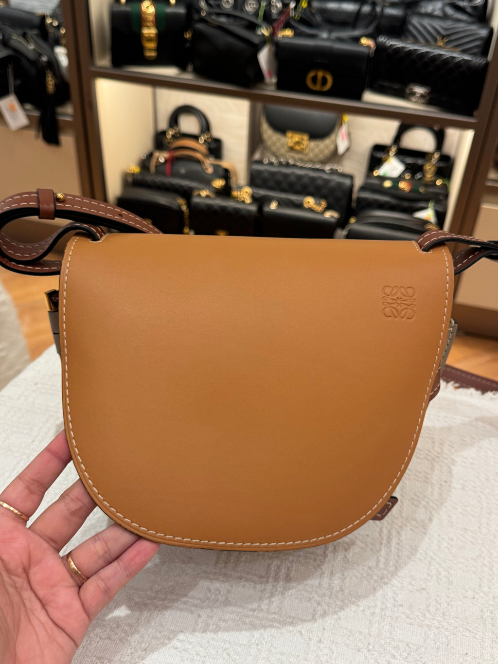 Loewe Gate Tan Multicolor
