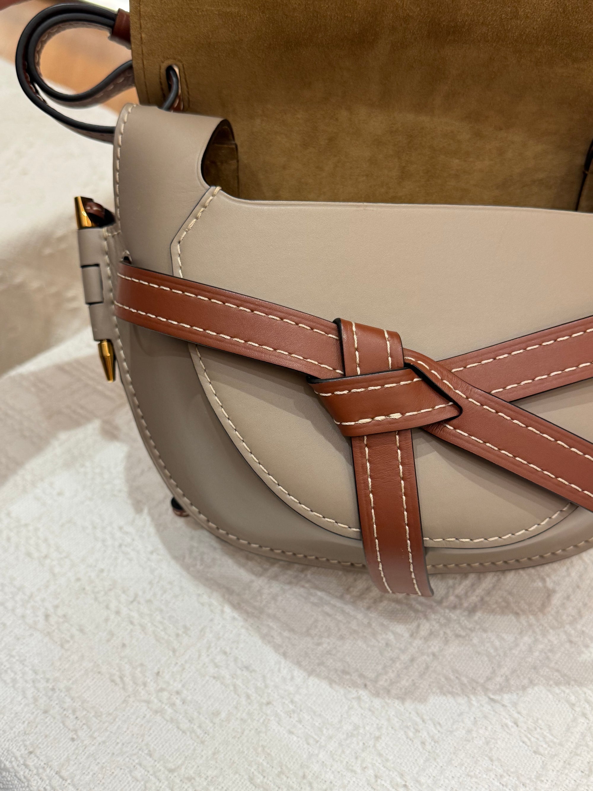 Loewe Gate Tan Multicolor