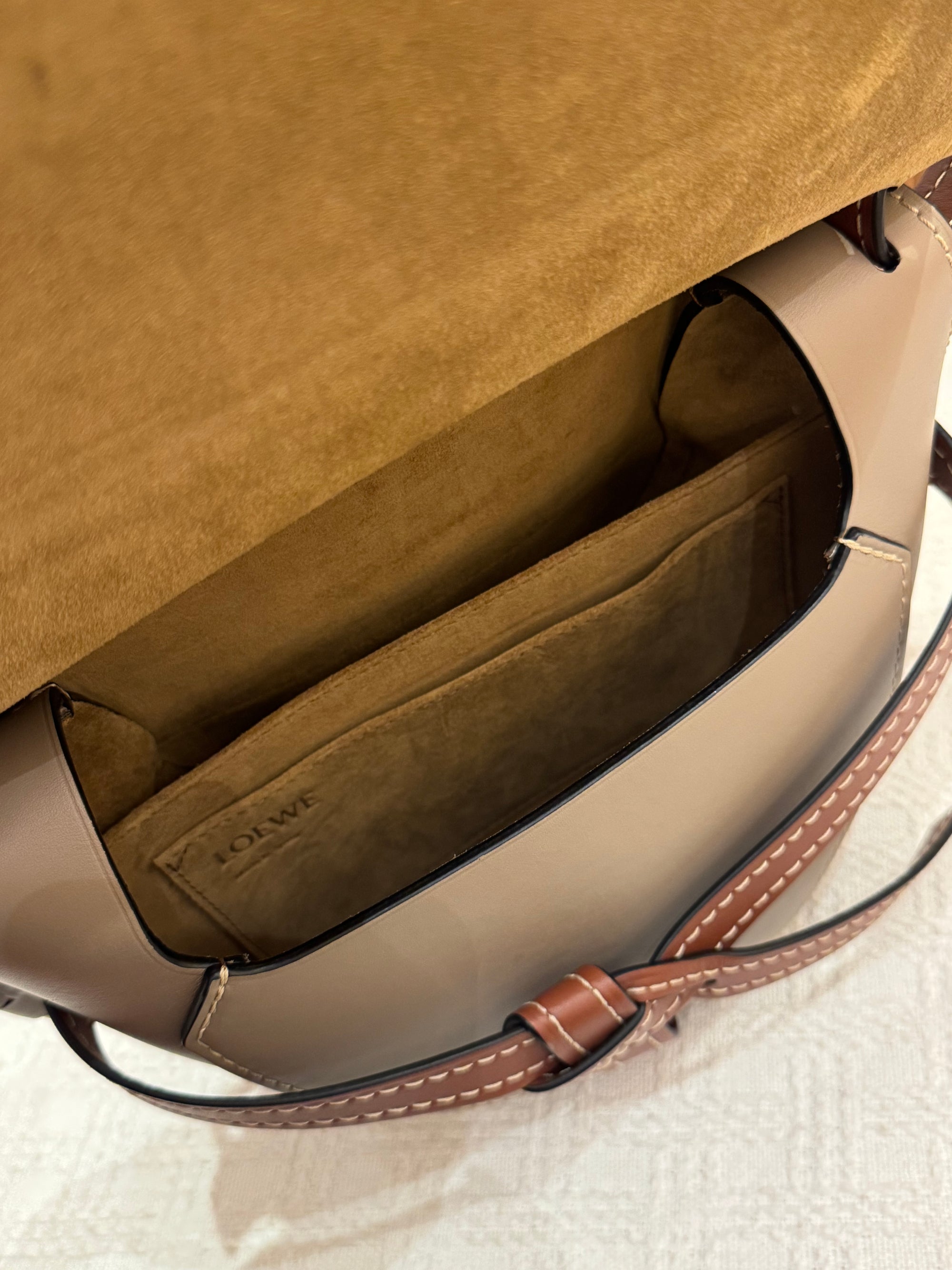 Loewe Gate Tan Multicolor