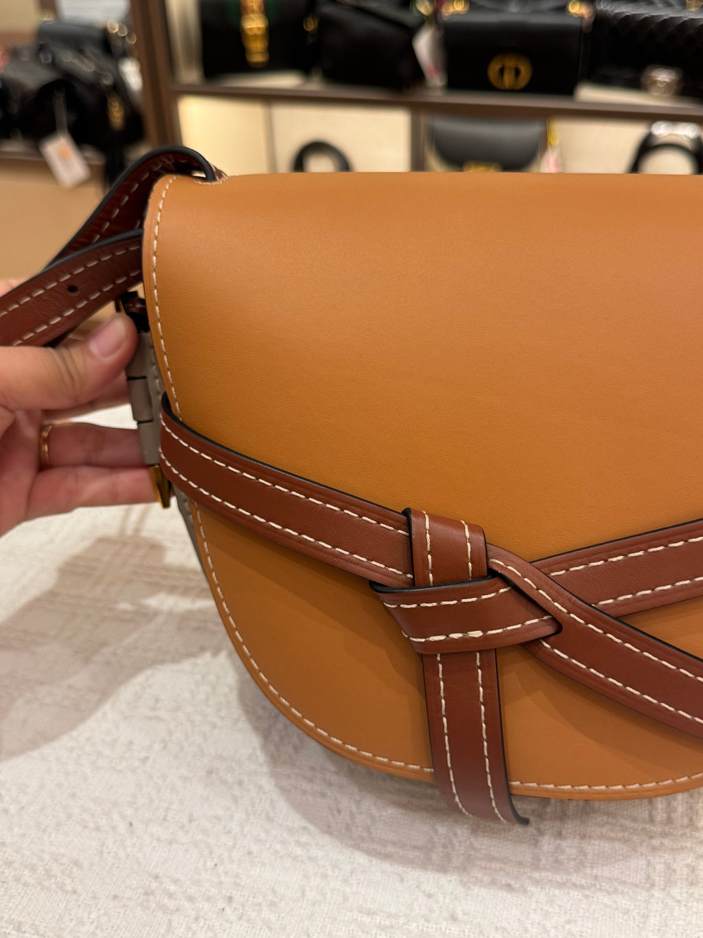 Loewe Gate Tan Multicolor