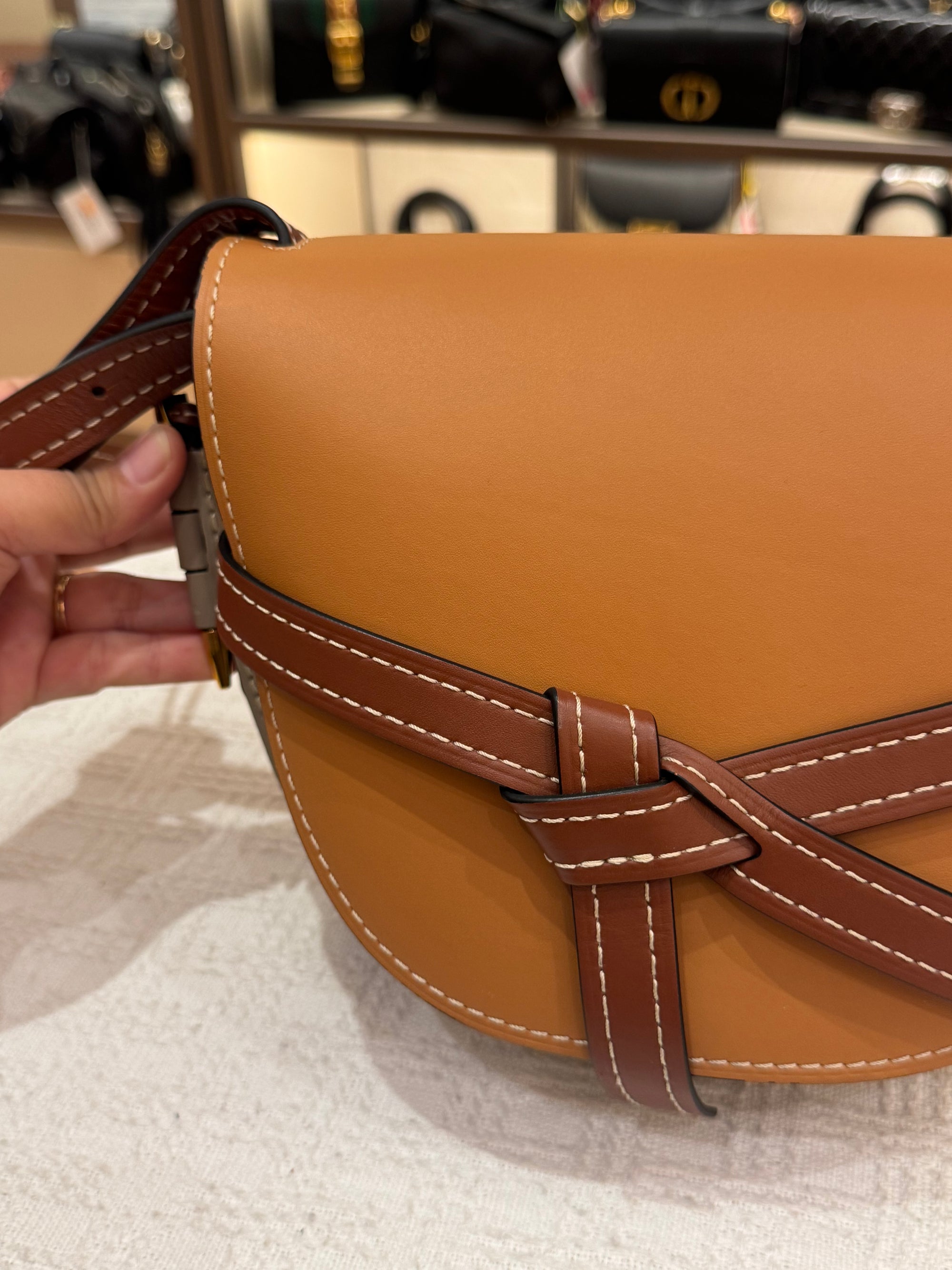 Loewe Gate Tan Multicolor