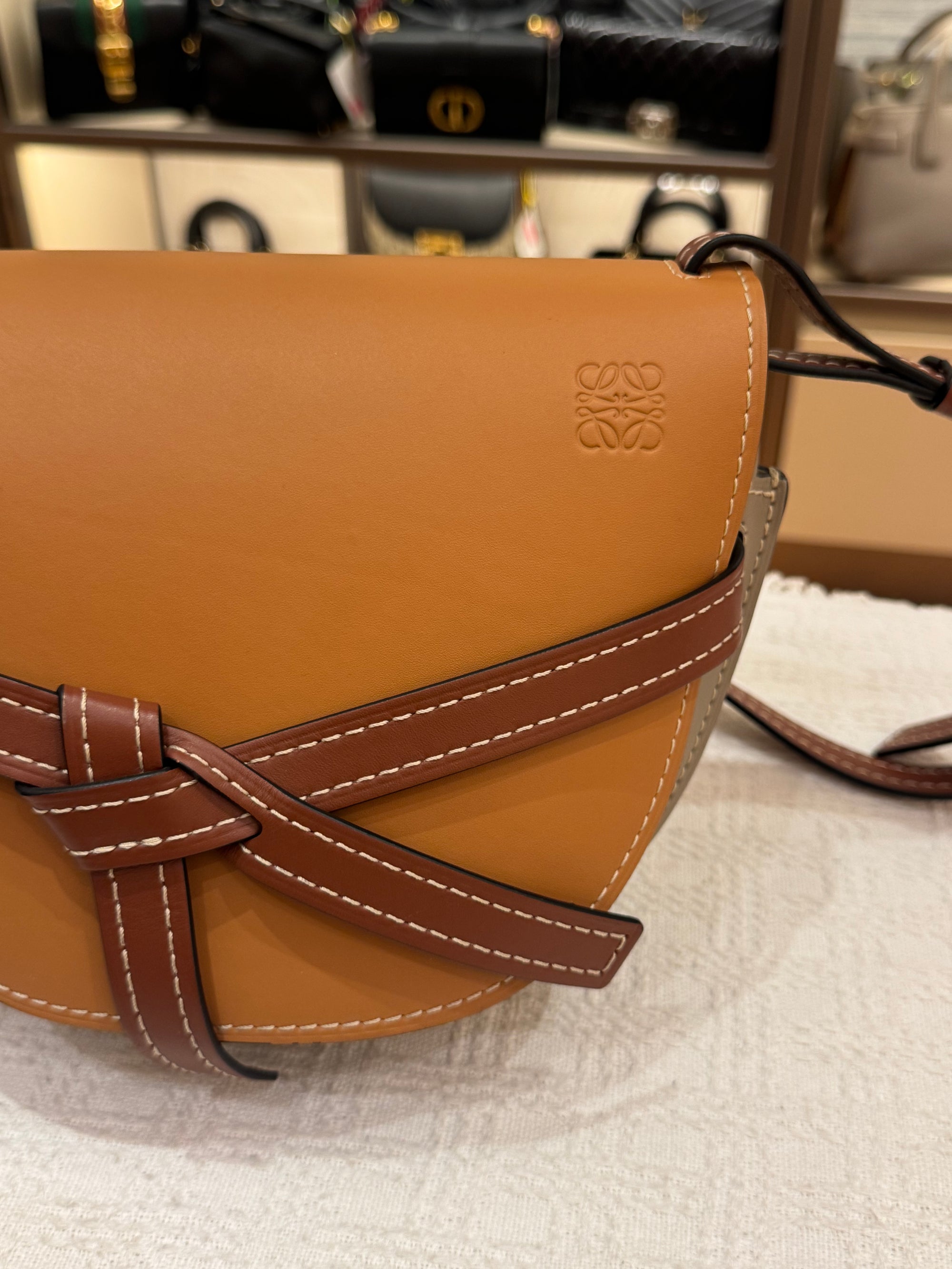 Loewe Gate Tan Multicolor