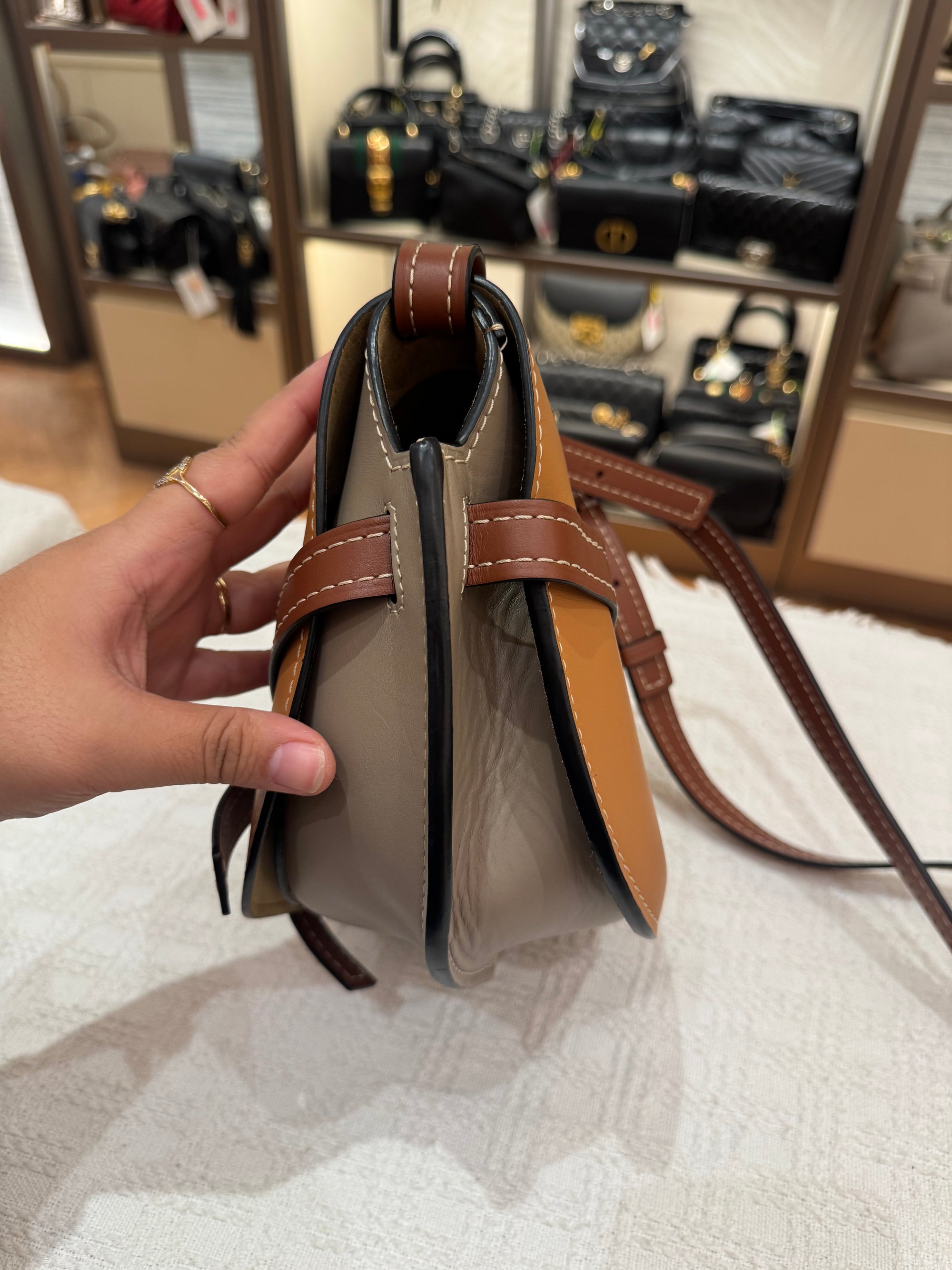 Loewe Gate Tan Multicolor
