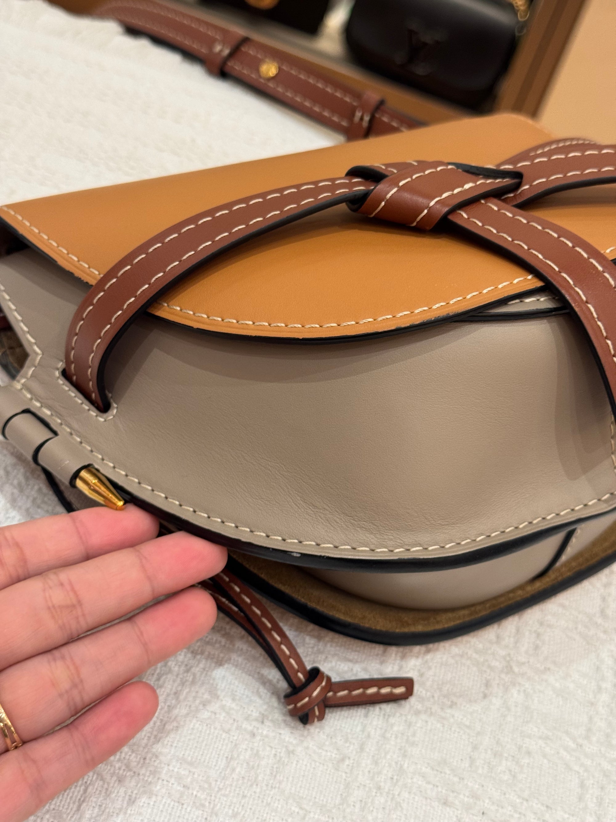 Loewe Gate Tan Multicolor