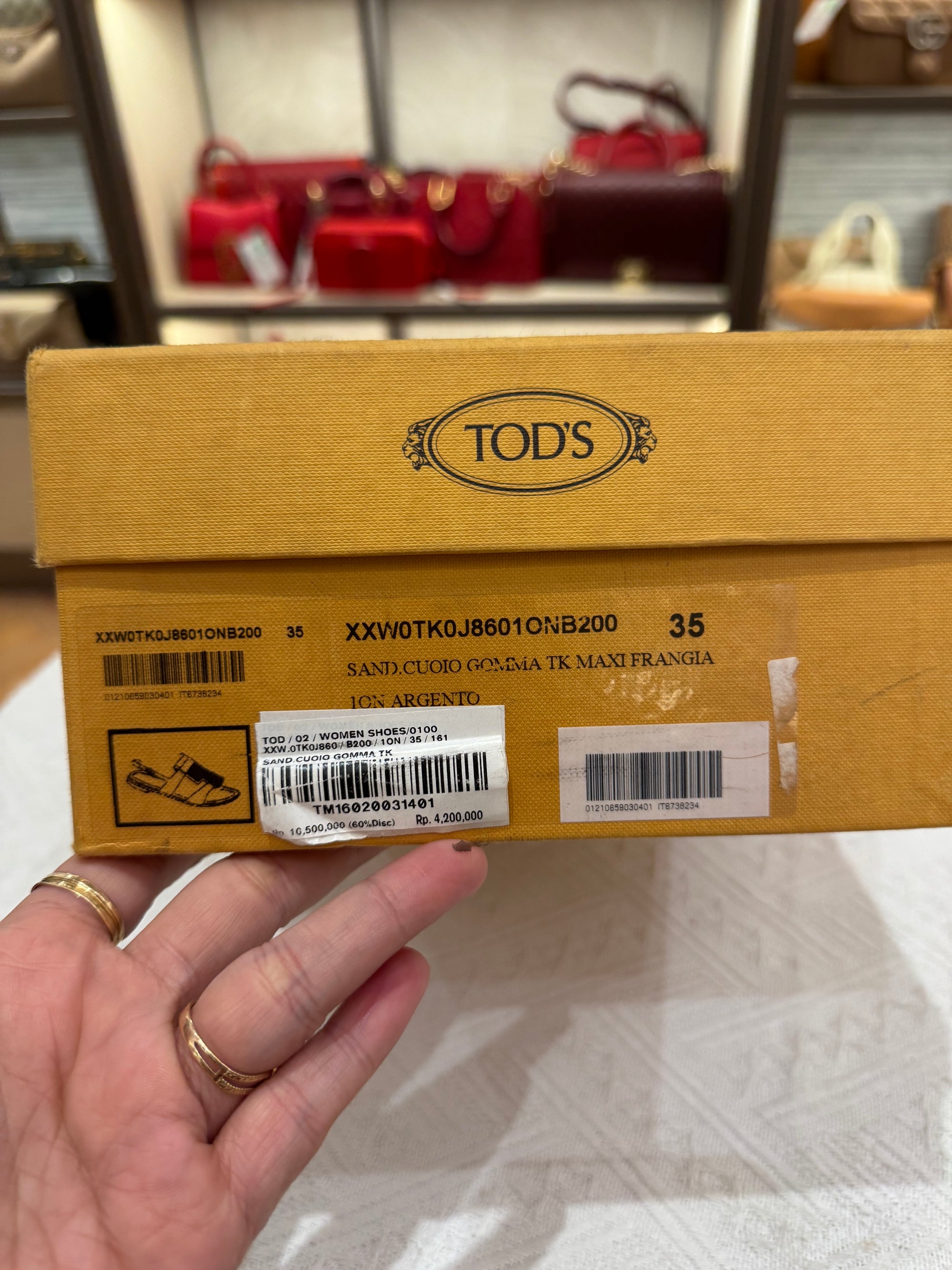 Tods Sandals Fringe
