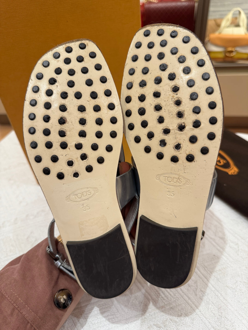 Tods Sandals Fringe