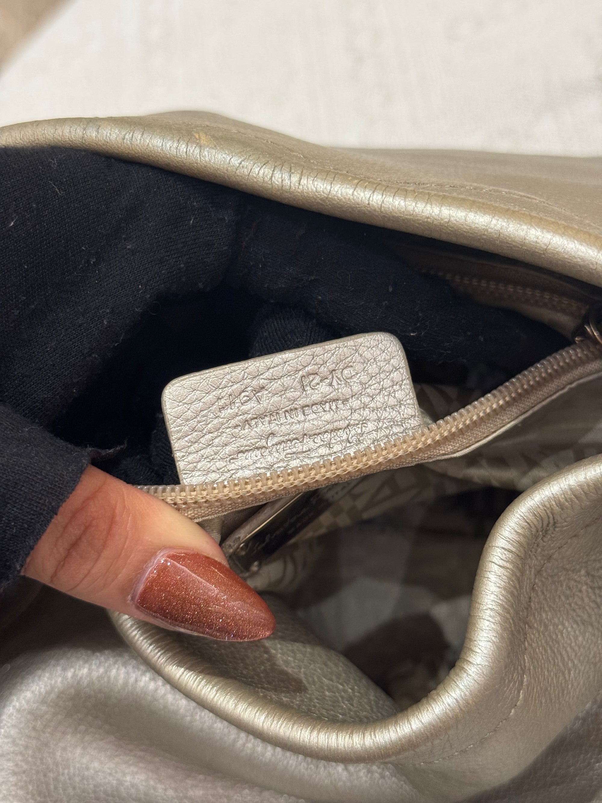 Salvatore Ferragamo Shoulder Gold