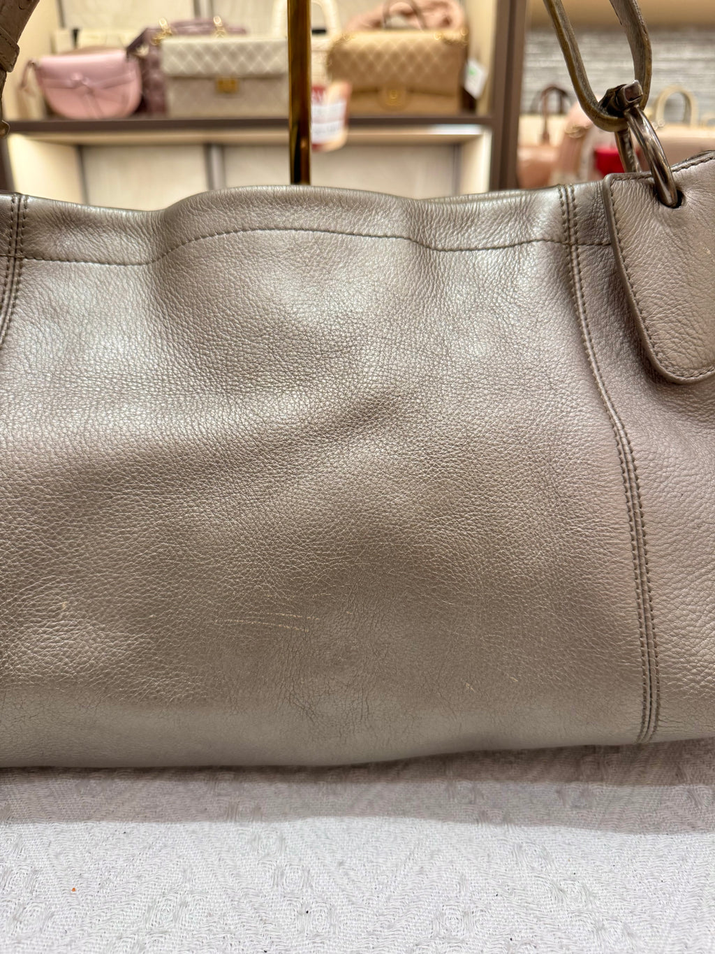 Salvatore Ferragamo Shoulder Gold