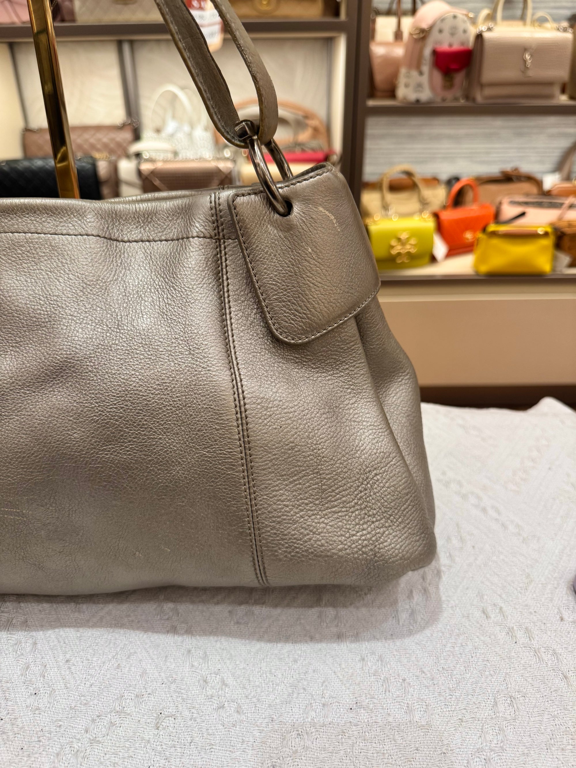 Salvatore Ferragamo Shoulder Gold