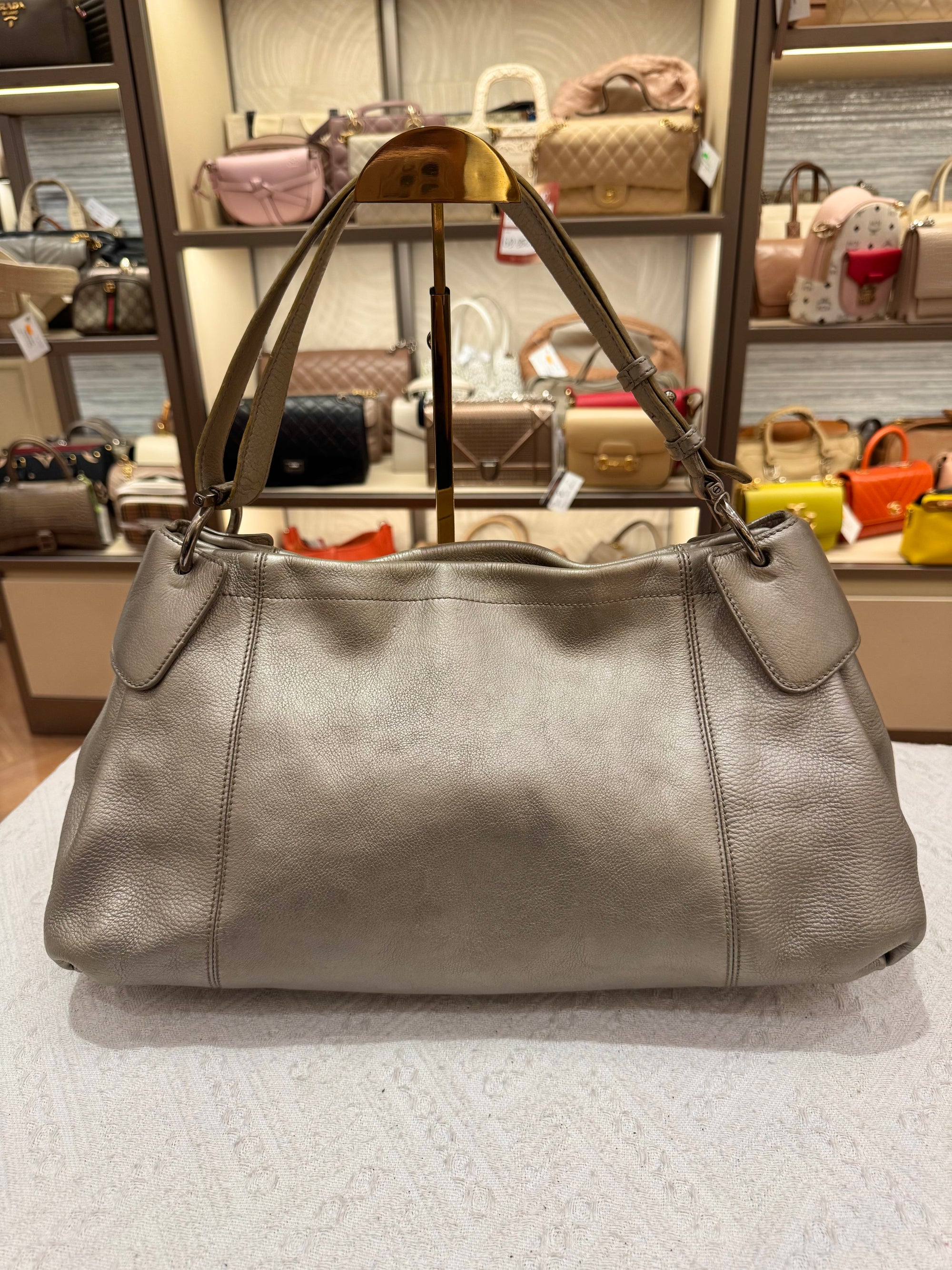 Salvatore Ferragamo Shoulder Gold