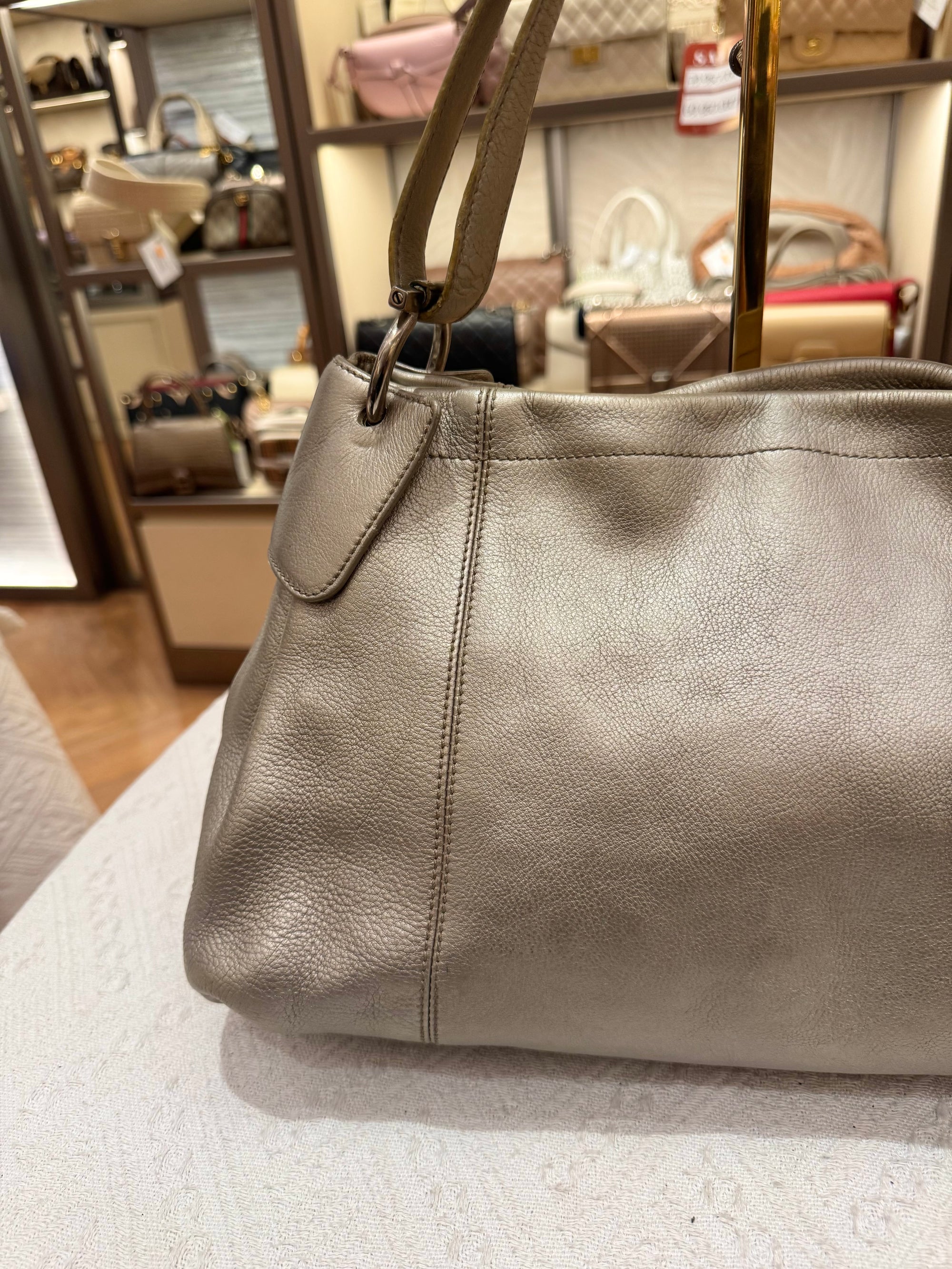 Salvatore Ferragamo Shoulder Gold