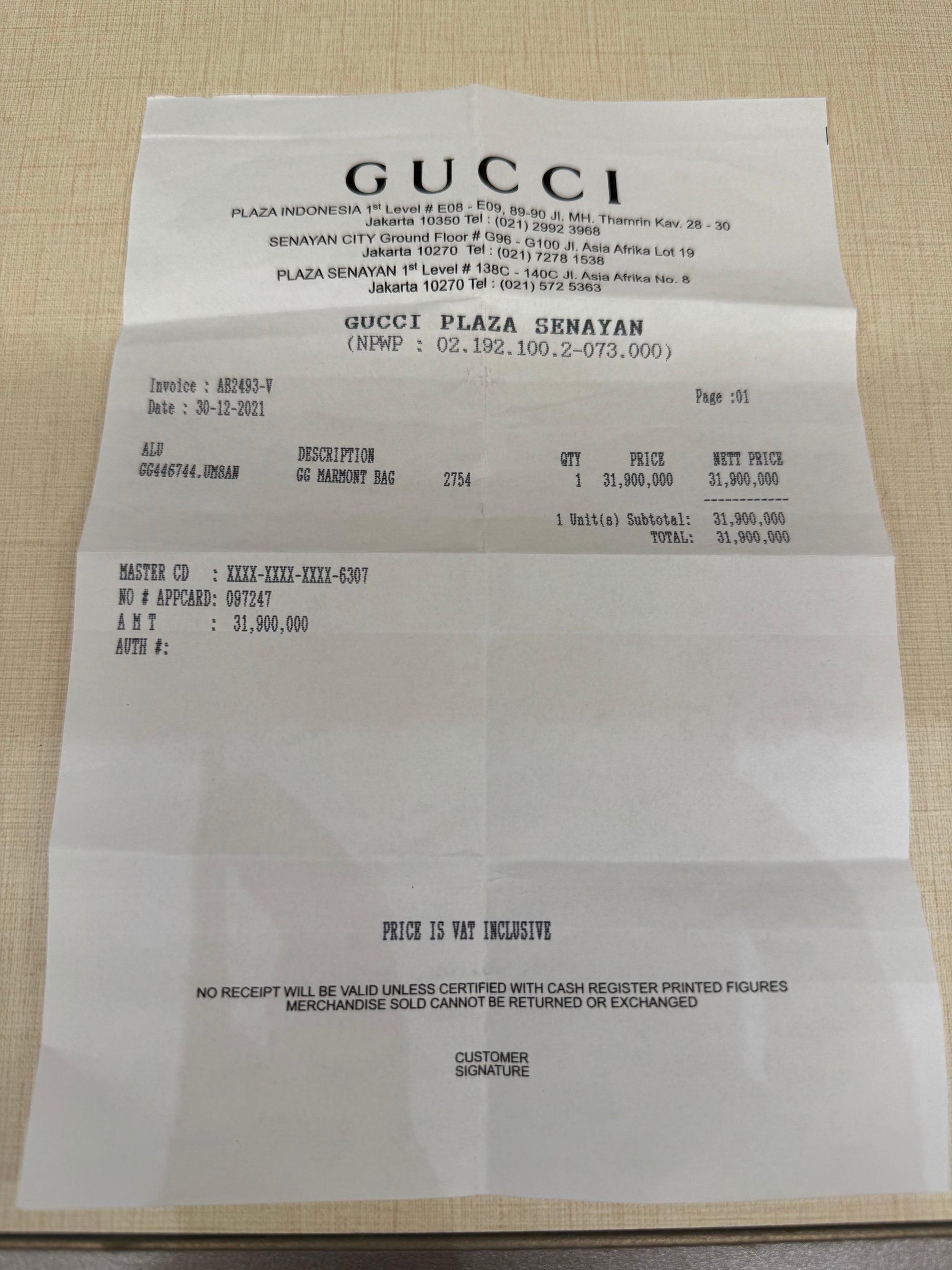 Gucci Marmont Mini
