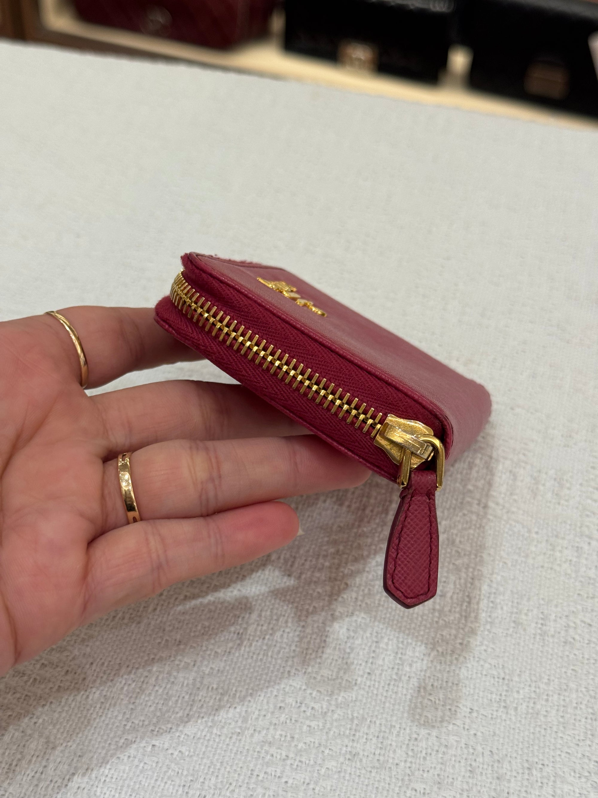 Prada Zipper Wallet